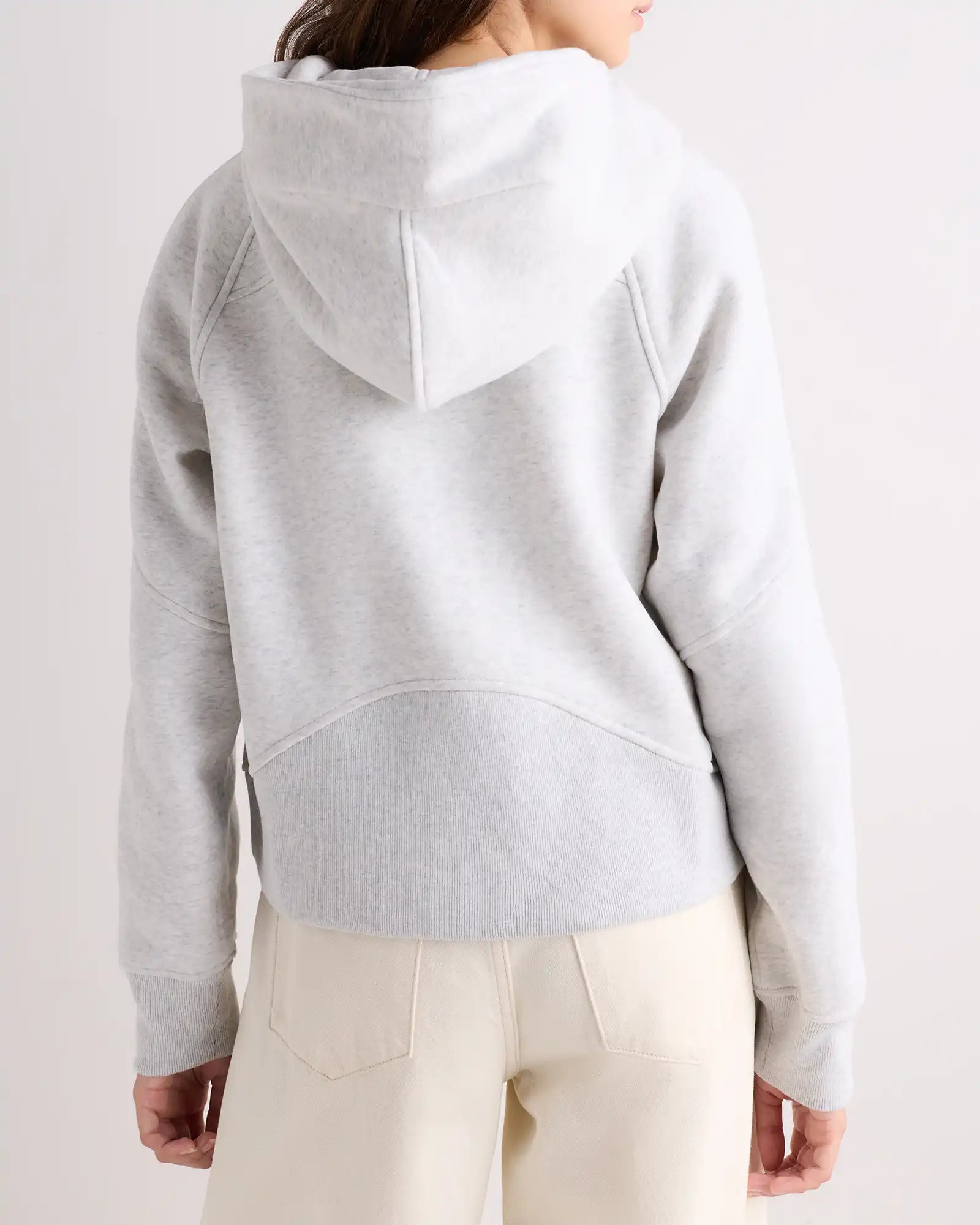 Everyday Fleece Cropped Half Zip Hoodie