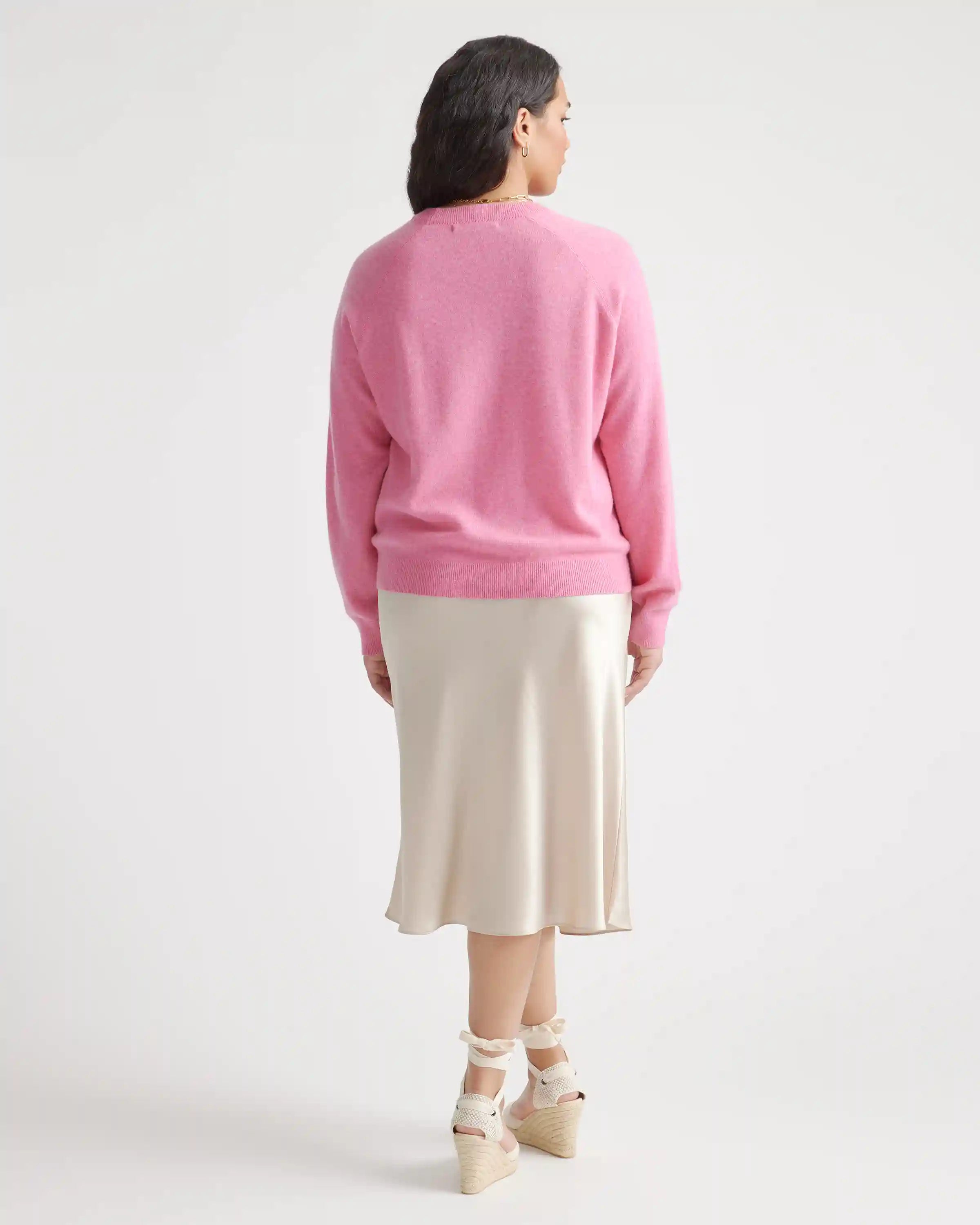 Mongolian Shrunken Cashmere Sweatshirt
