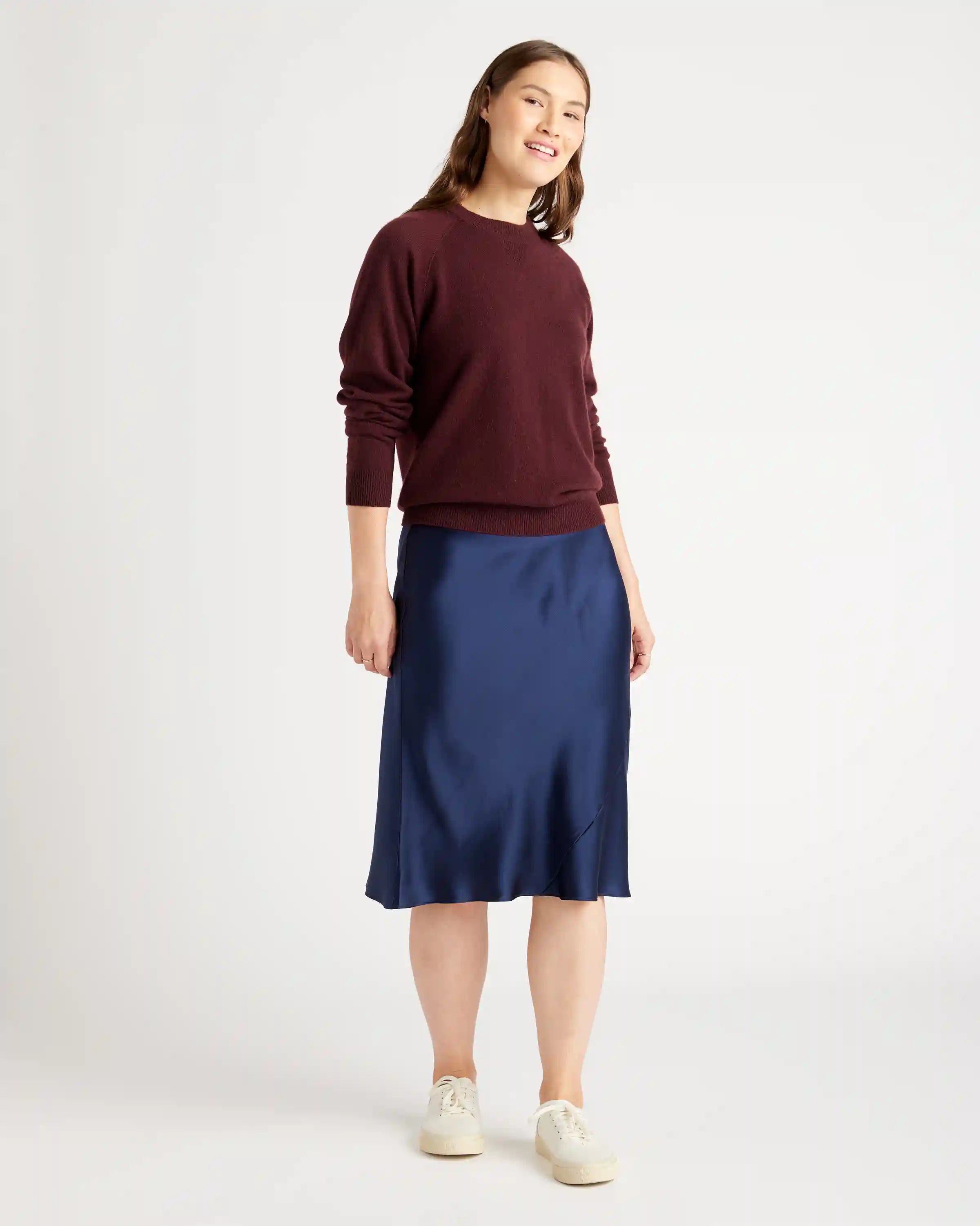 Mongolian Shrunken Cashmere Sweatshirt