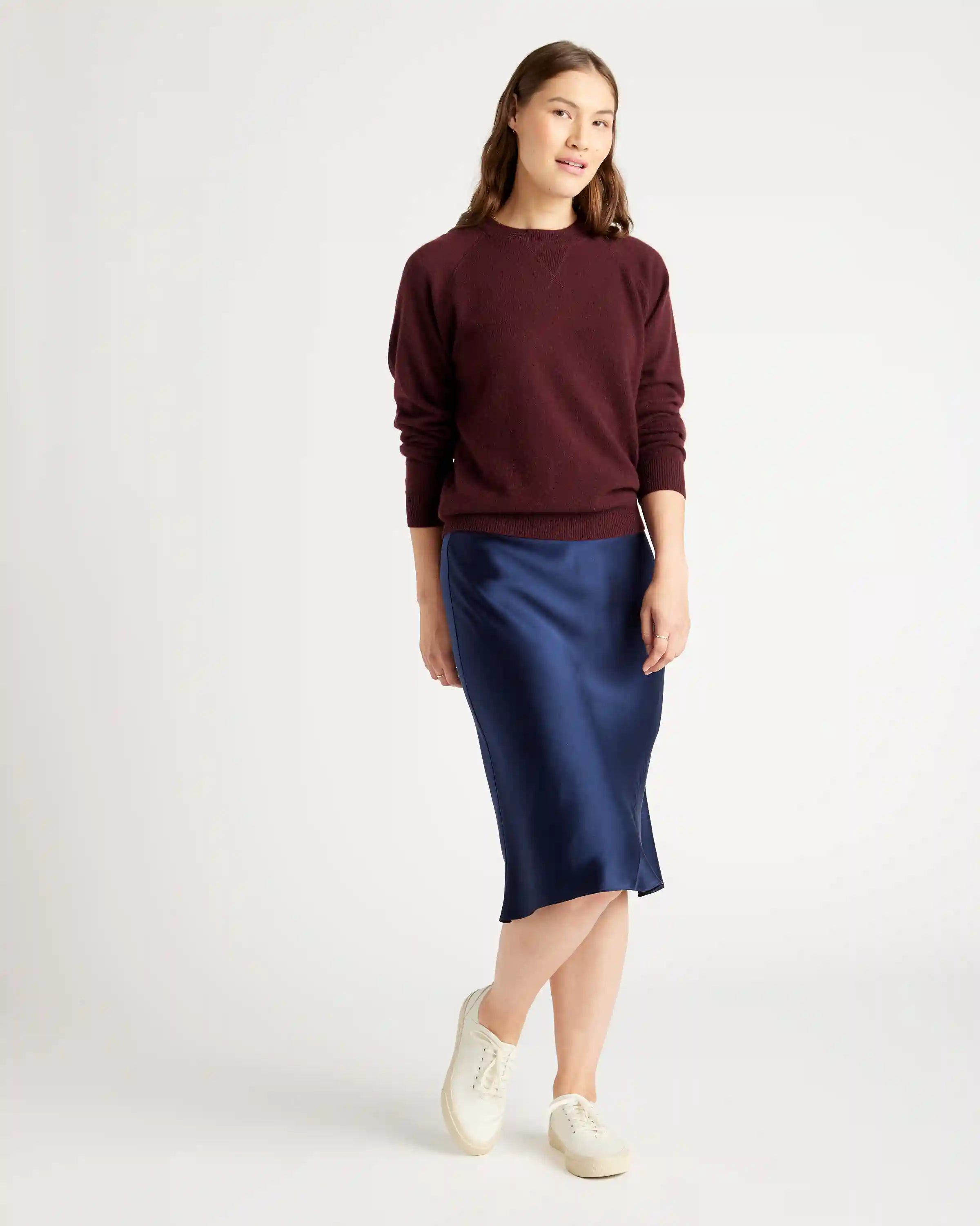 Mongolian Shrunken Cashmere Sweatshirt