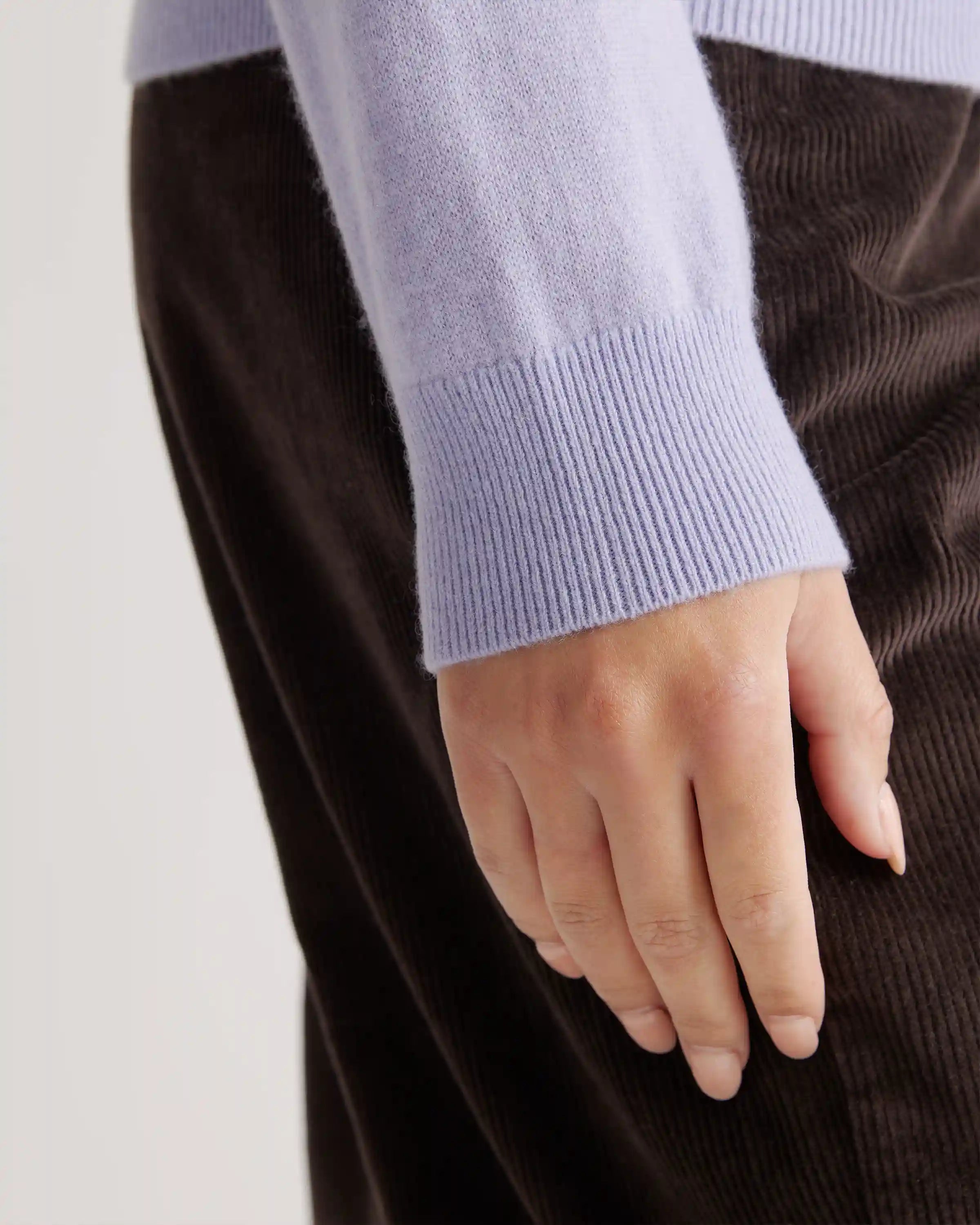 Mongolian Shrunken Cashmere Sweatshirt