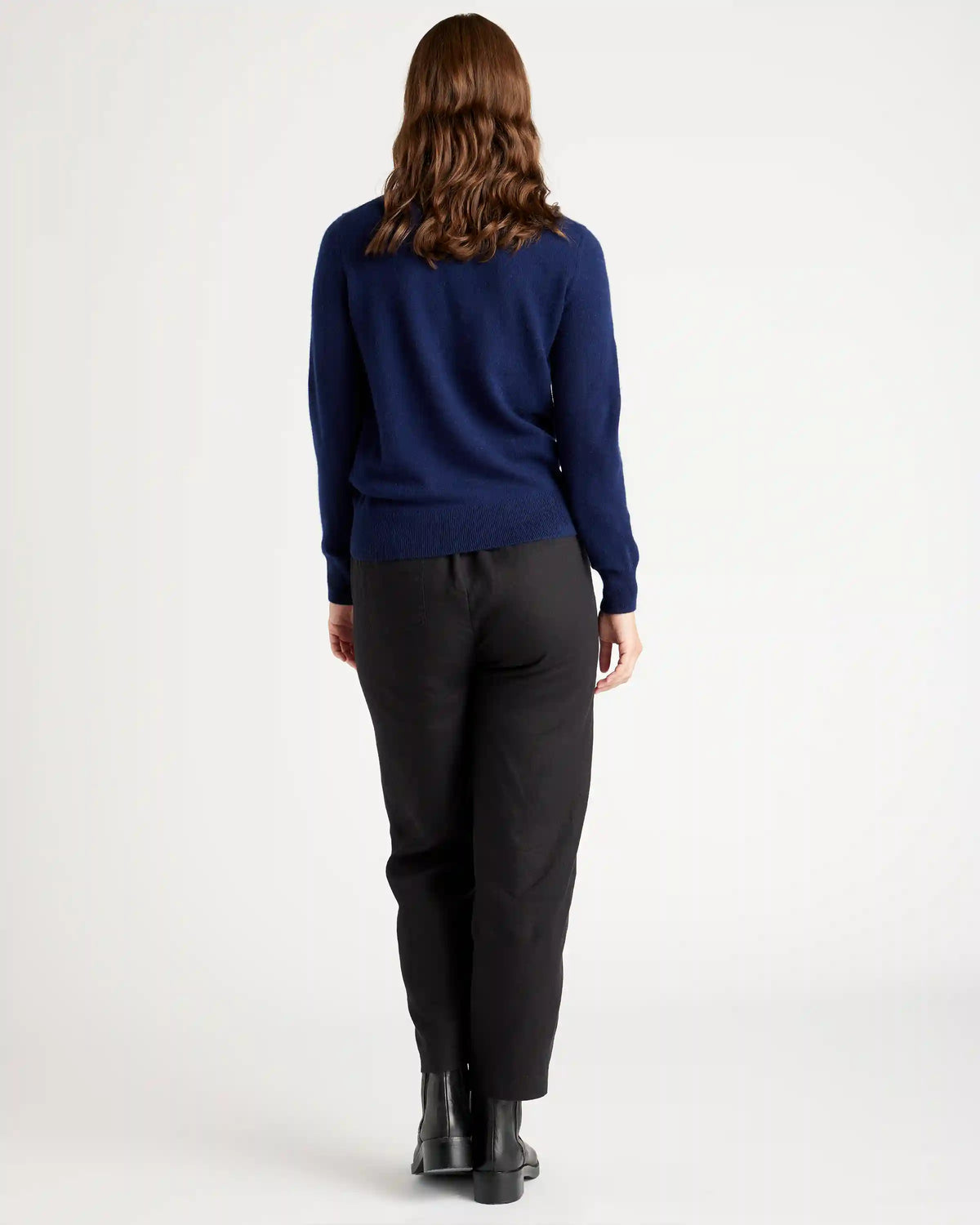 Mongolian Spring Cashmere V-Neck Sweater