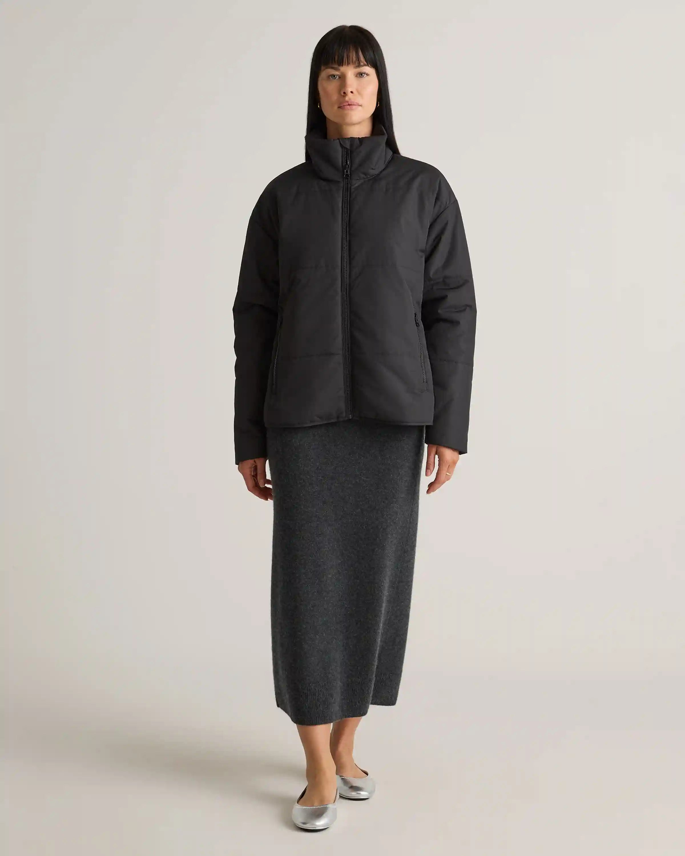Featherless Puffer Zip Jacket