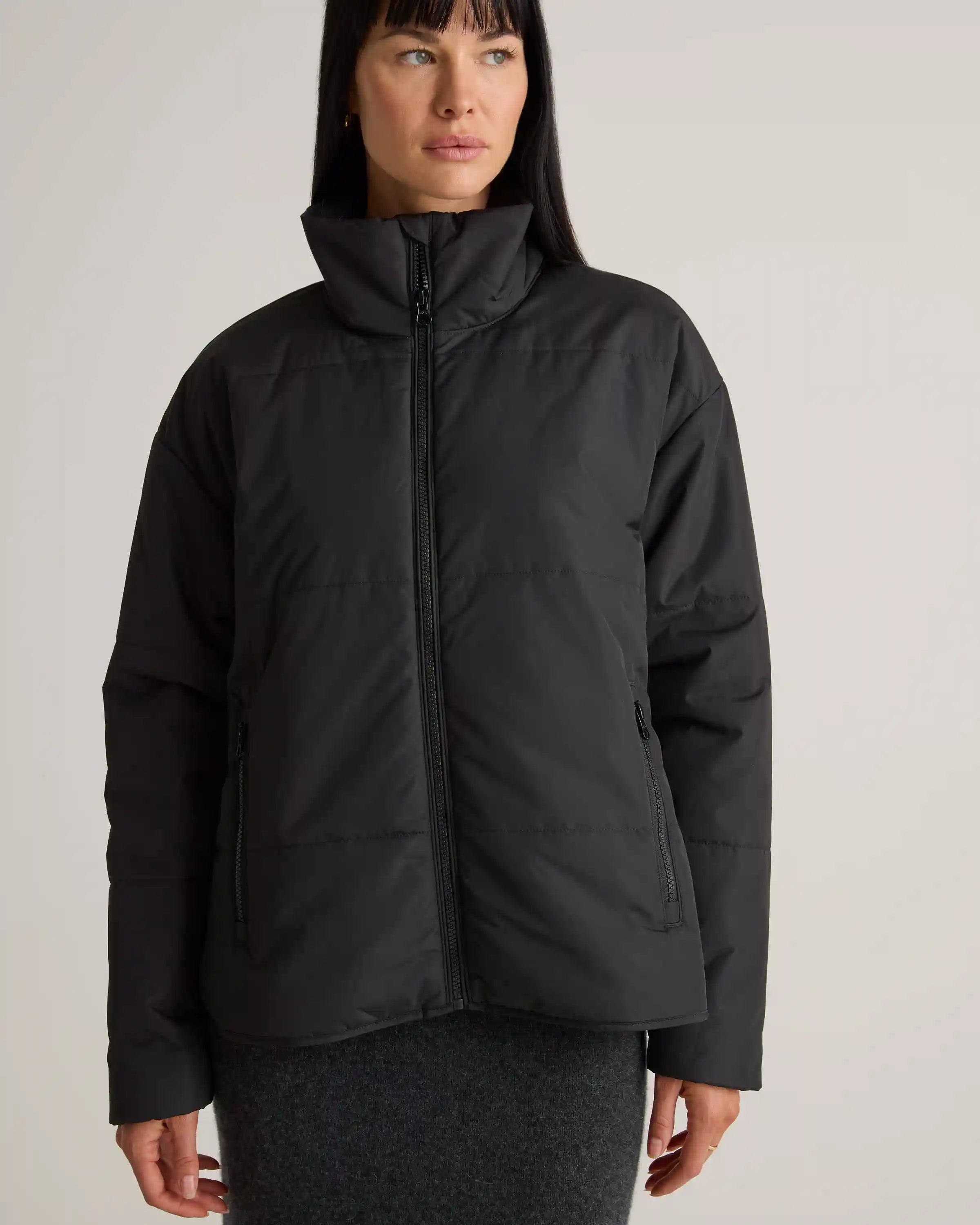 Featherless Puffer Zip Jacket