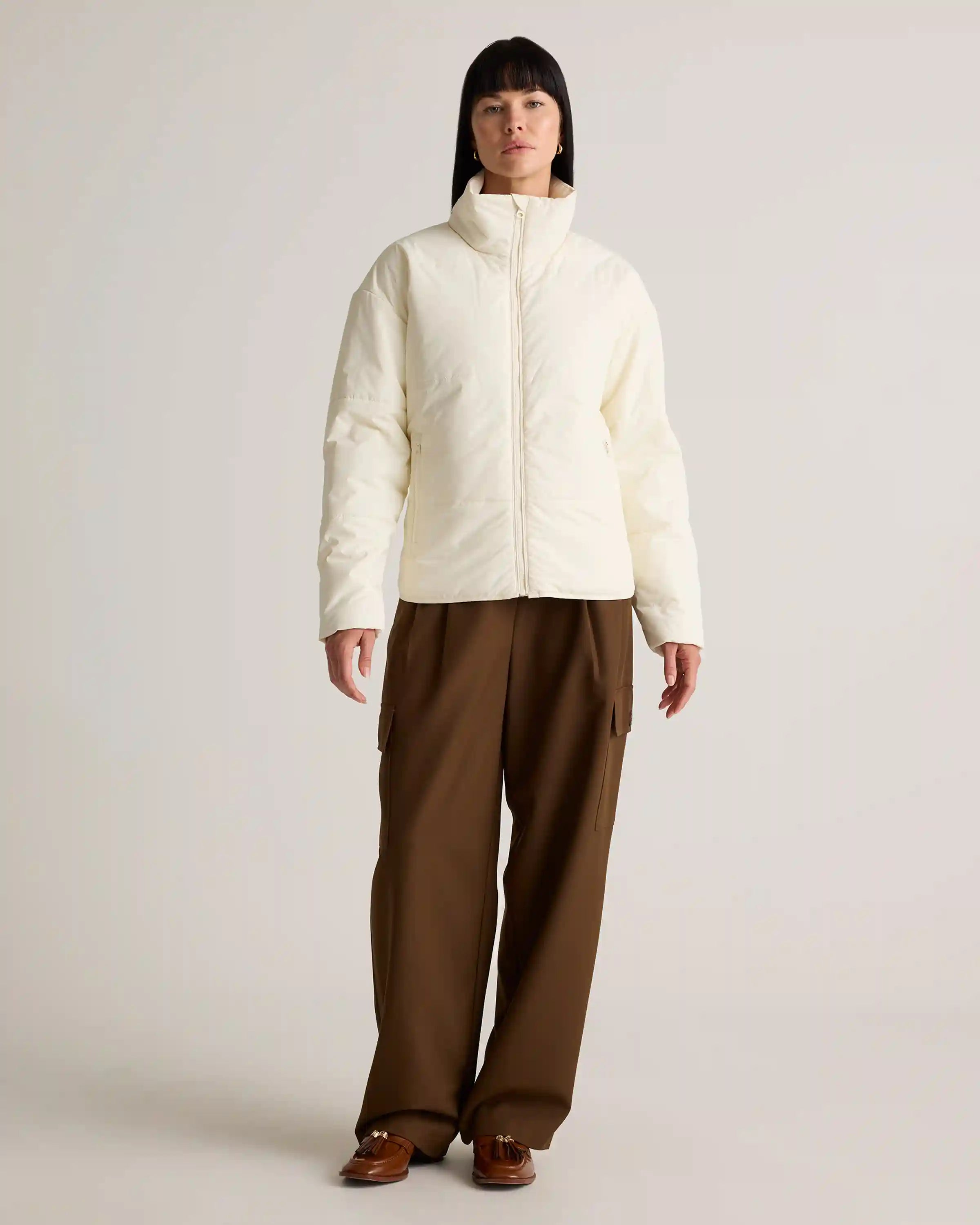 Featherless Puffer Zip Jacket