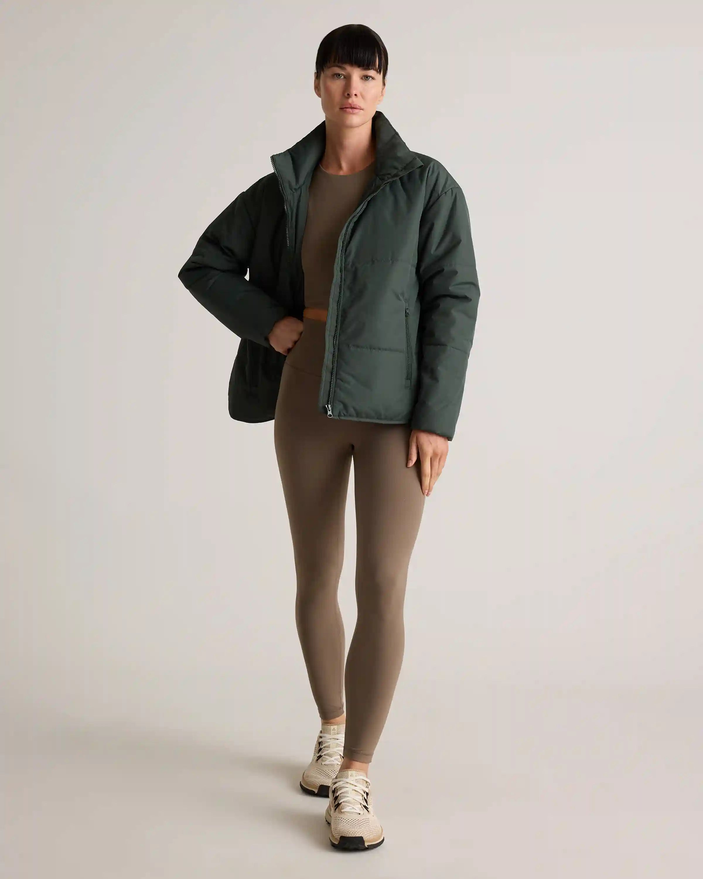 Featherless Puffer Zip Jacket