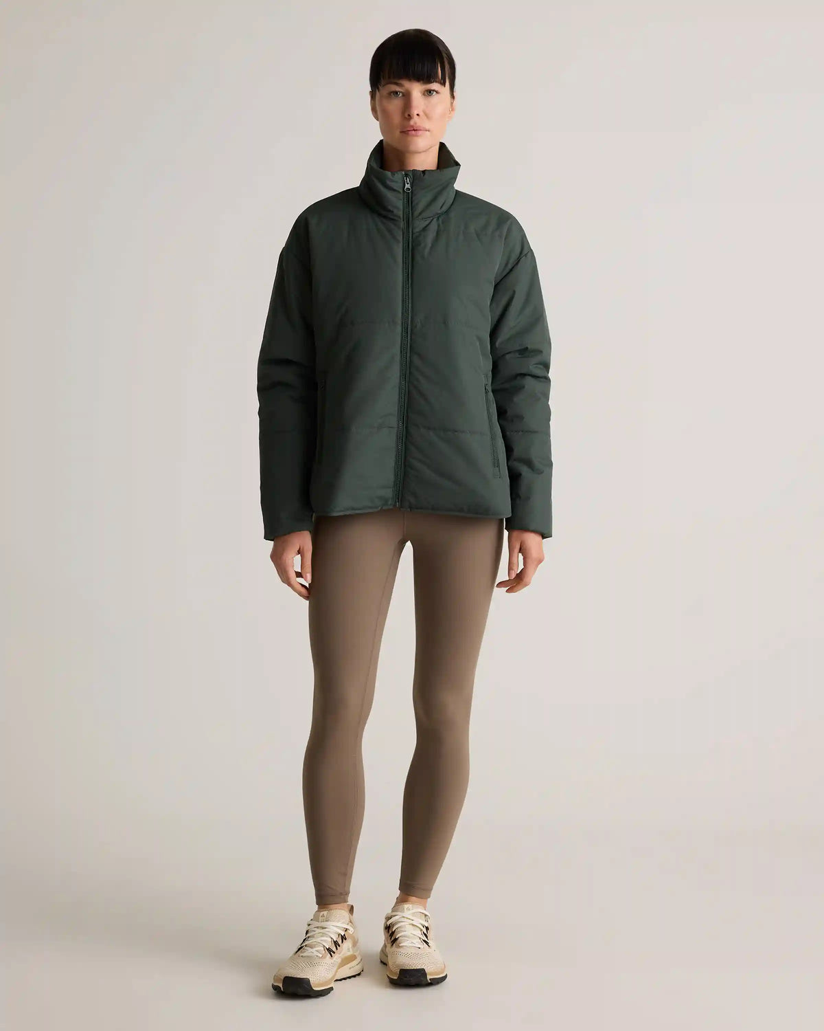 Featherless Puffer Zip Jacket