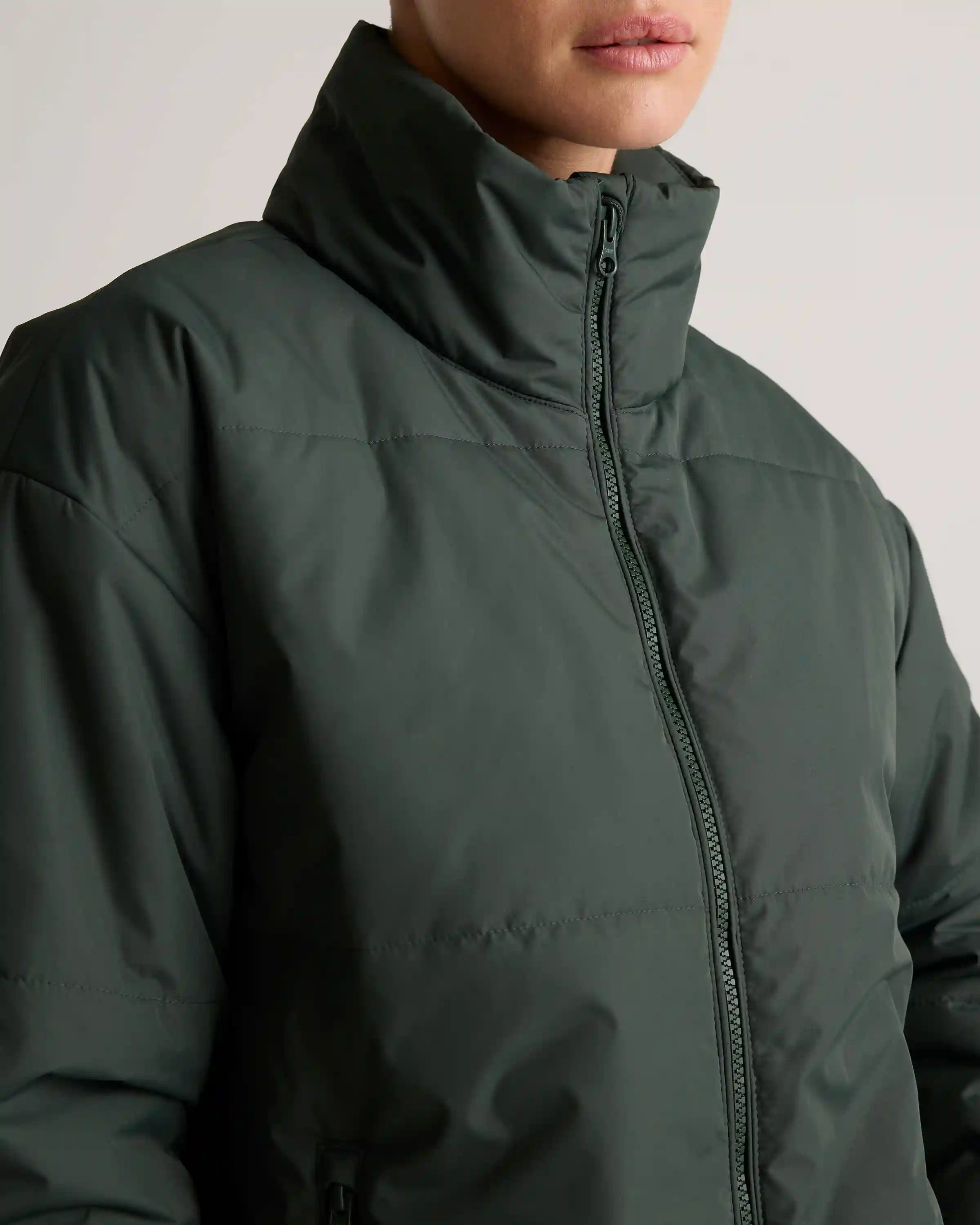 Featherless Puffer Zip Jacket