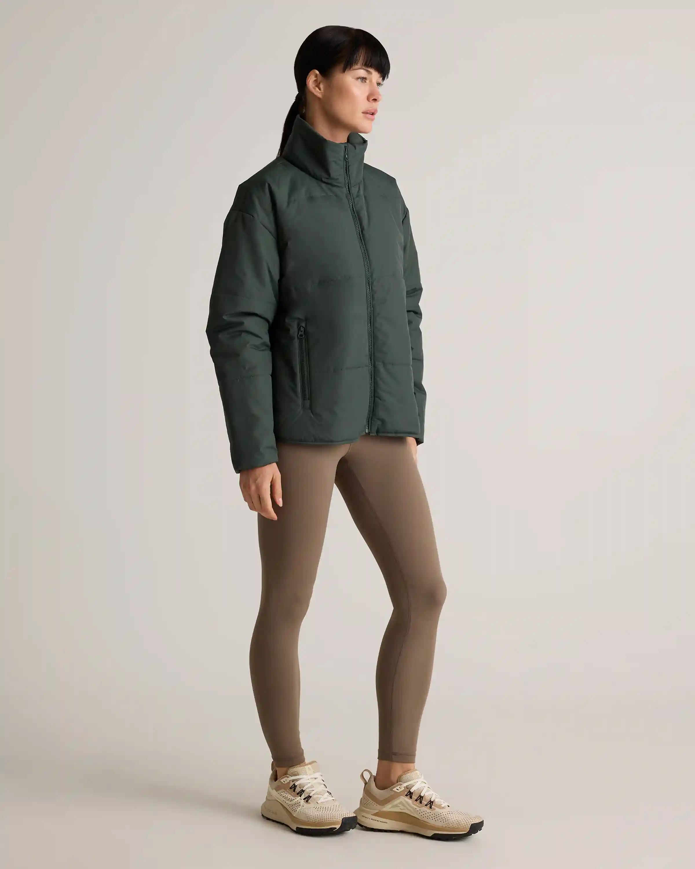 Featherless Puffer Zip Jacket