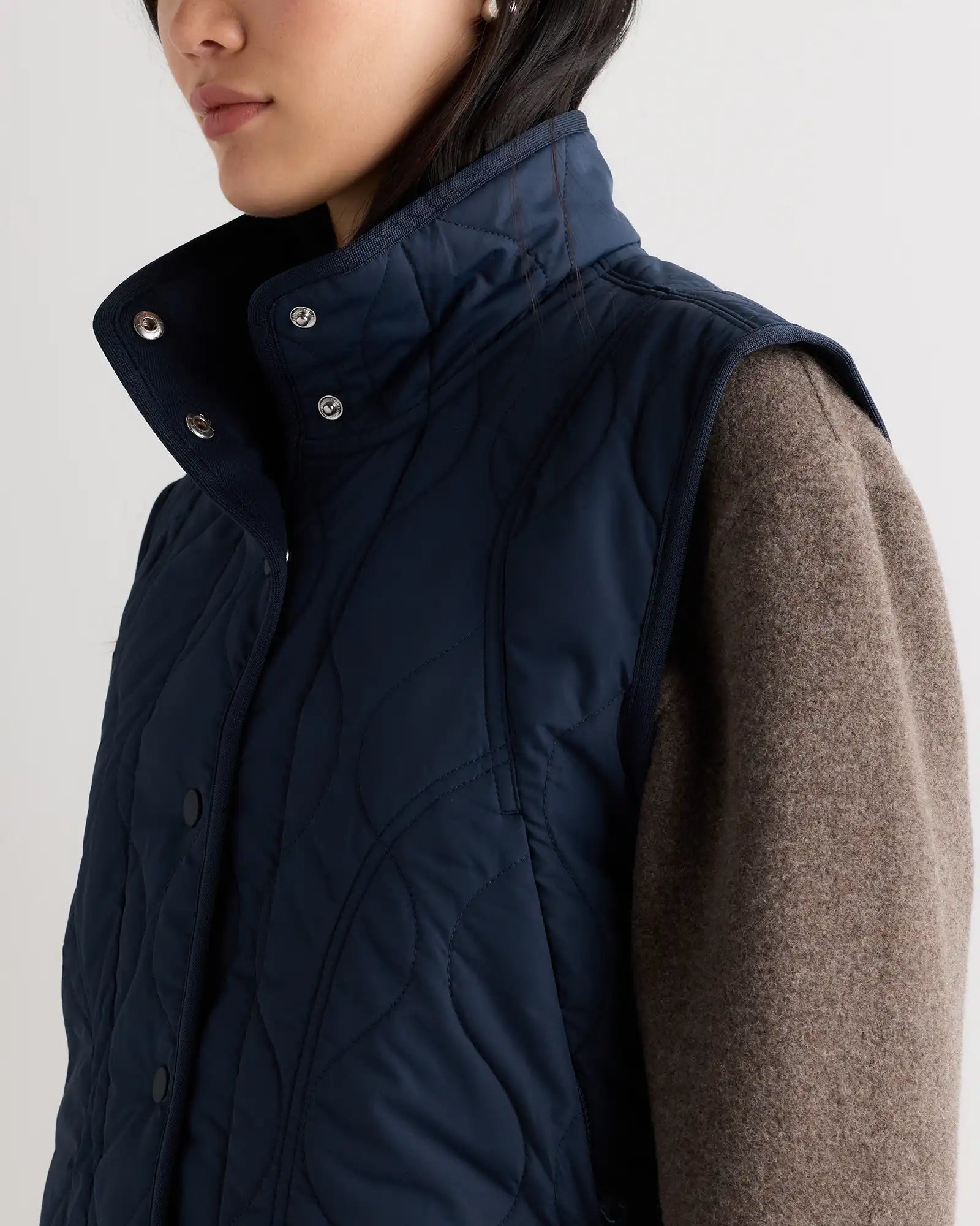 Featherless Quilted Puffer Vest