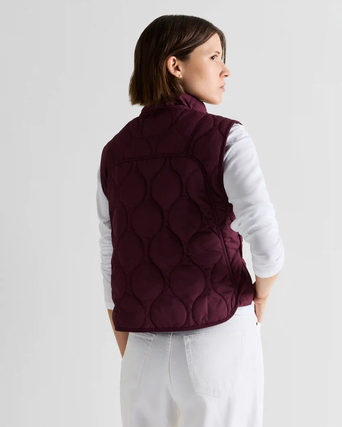 Featherless Quilted Puffer Vest