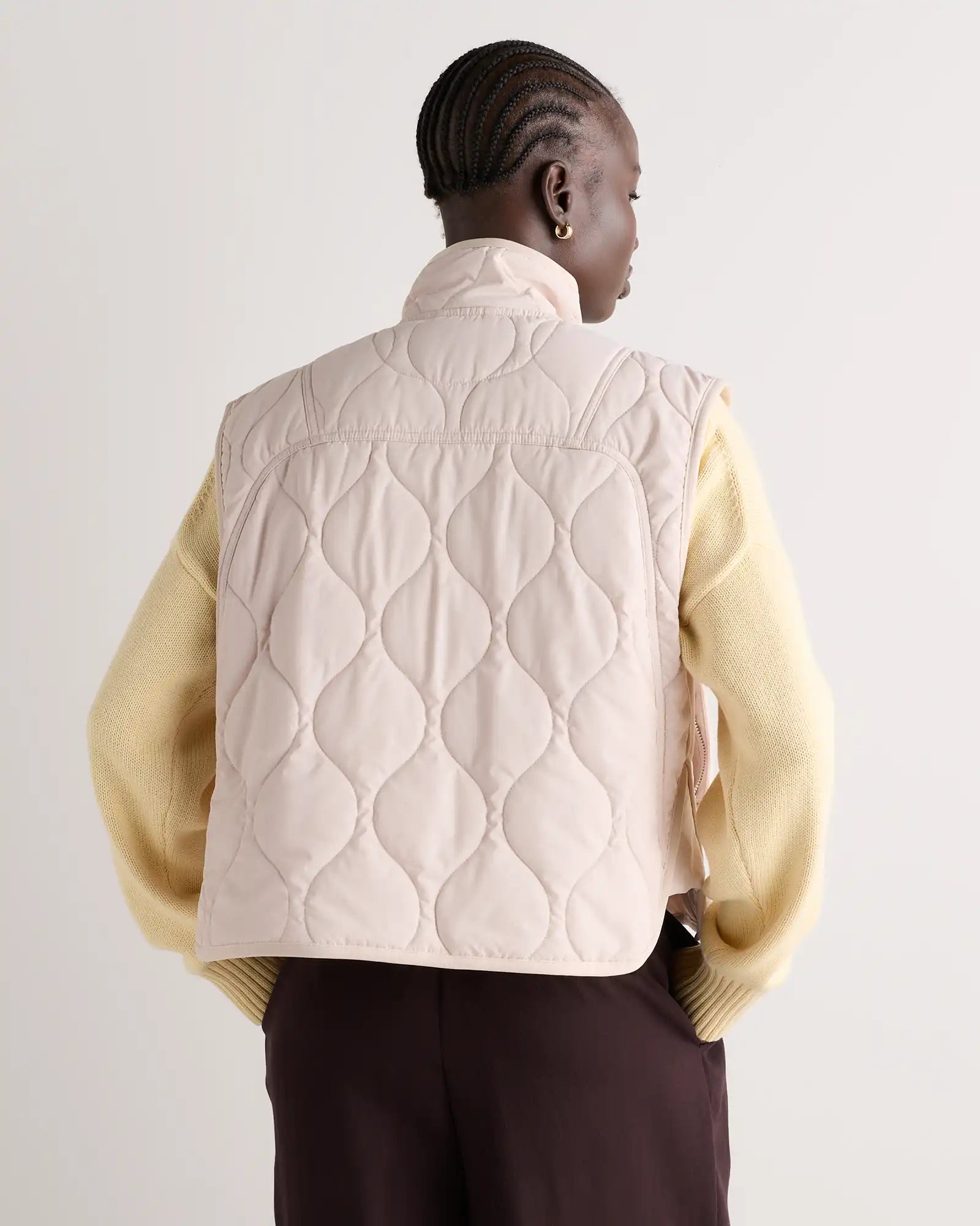 Featherless Quilted Puffer Vest