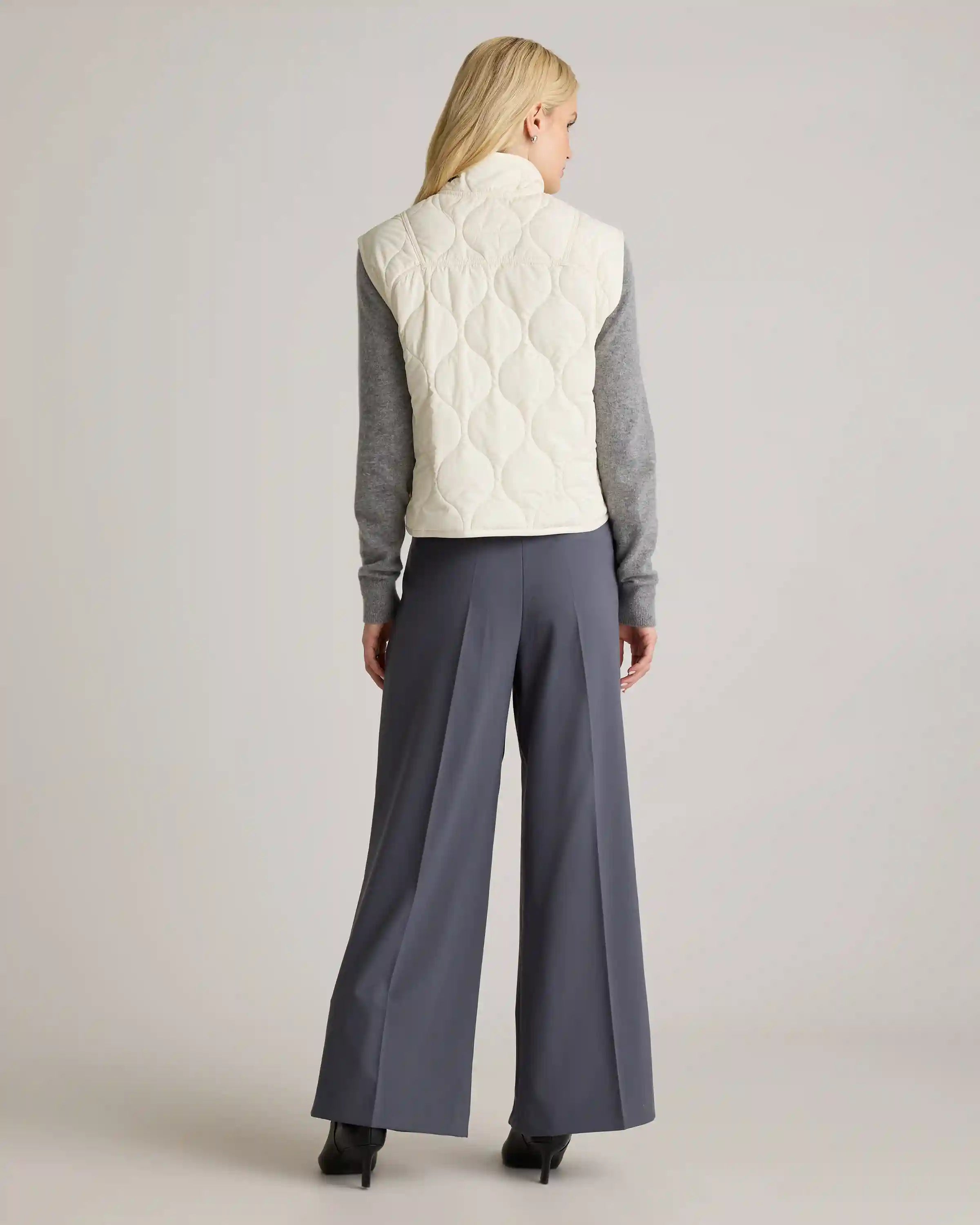 Featherless Quilted Puffer Vest