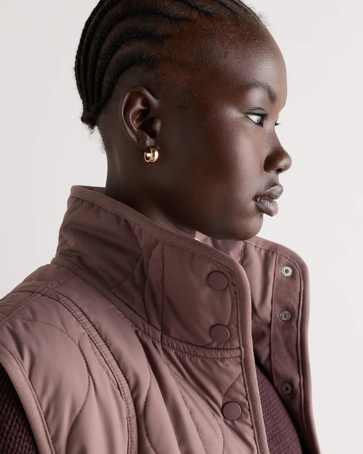 Featherless Quilted Puffer Vest