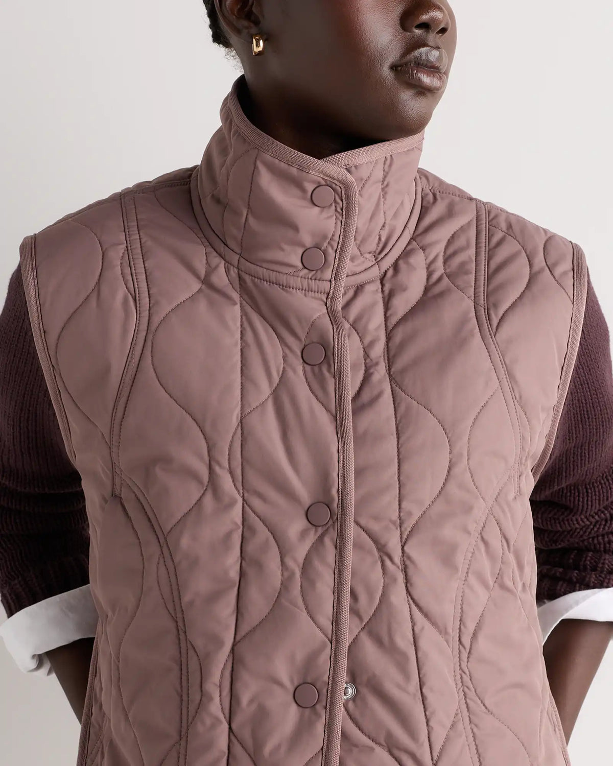 Featherless Quilted Puffer Vest