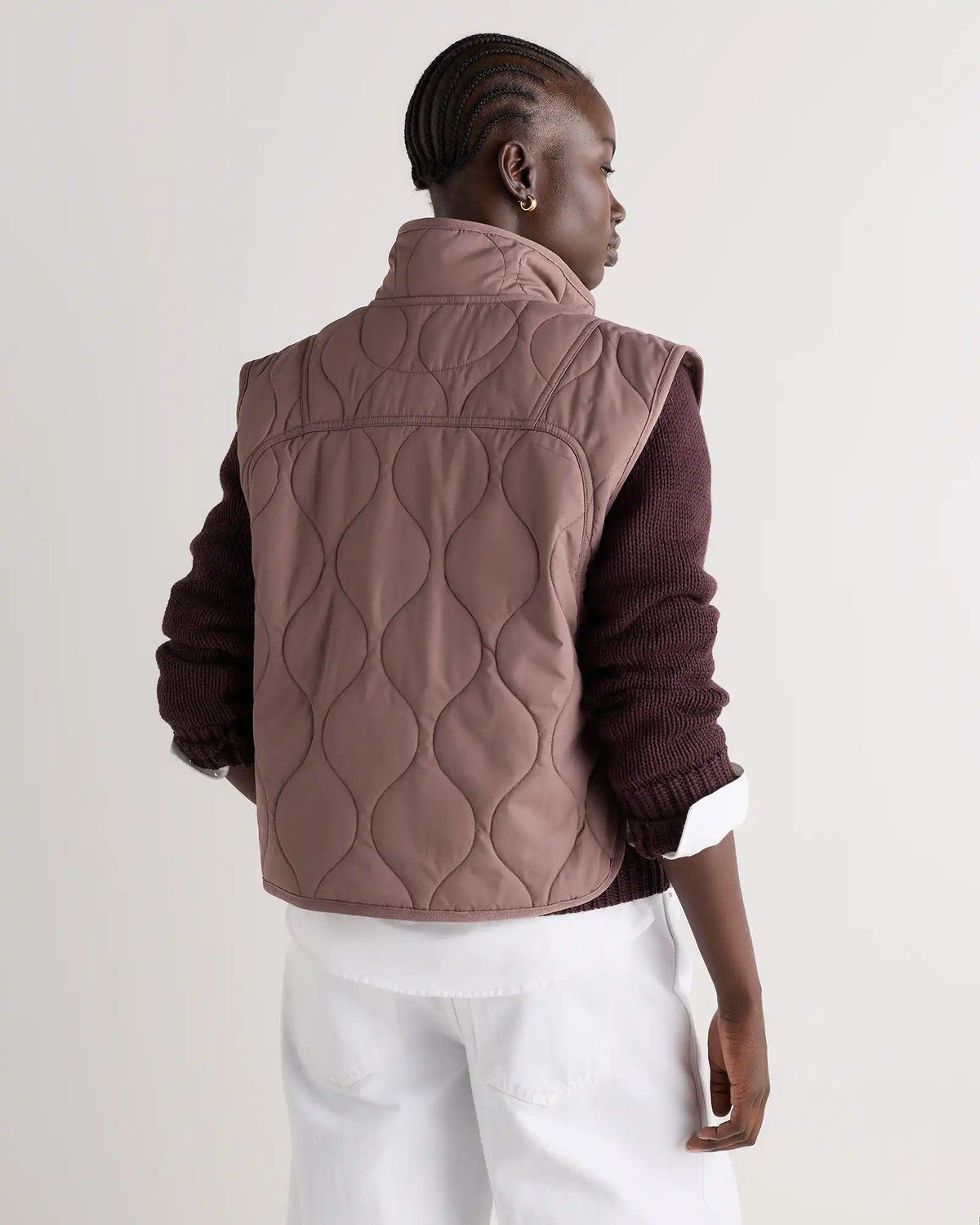 Featherless Quilted Puffer Vest