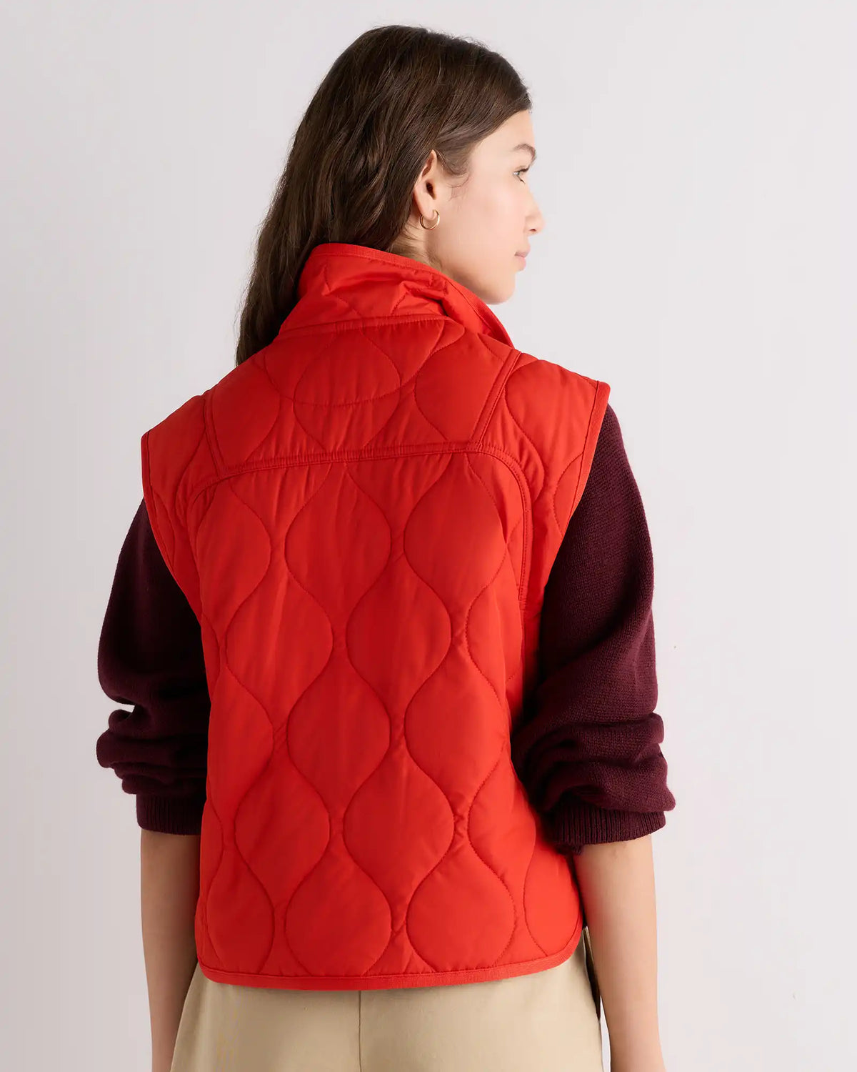 Featherless Quilted Puffer Vest