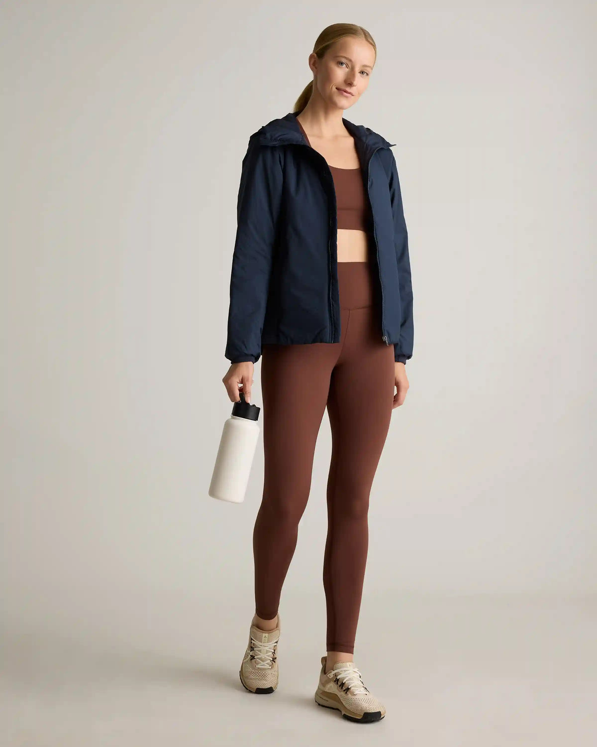 Hybrid Insulated Lightweight Hooded Jacket
