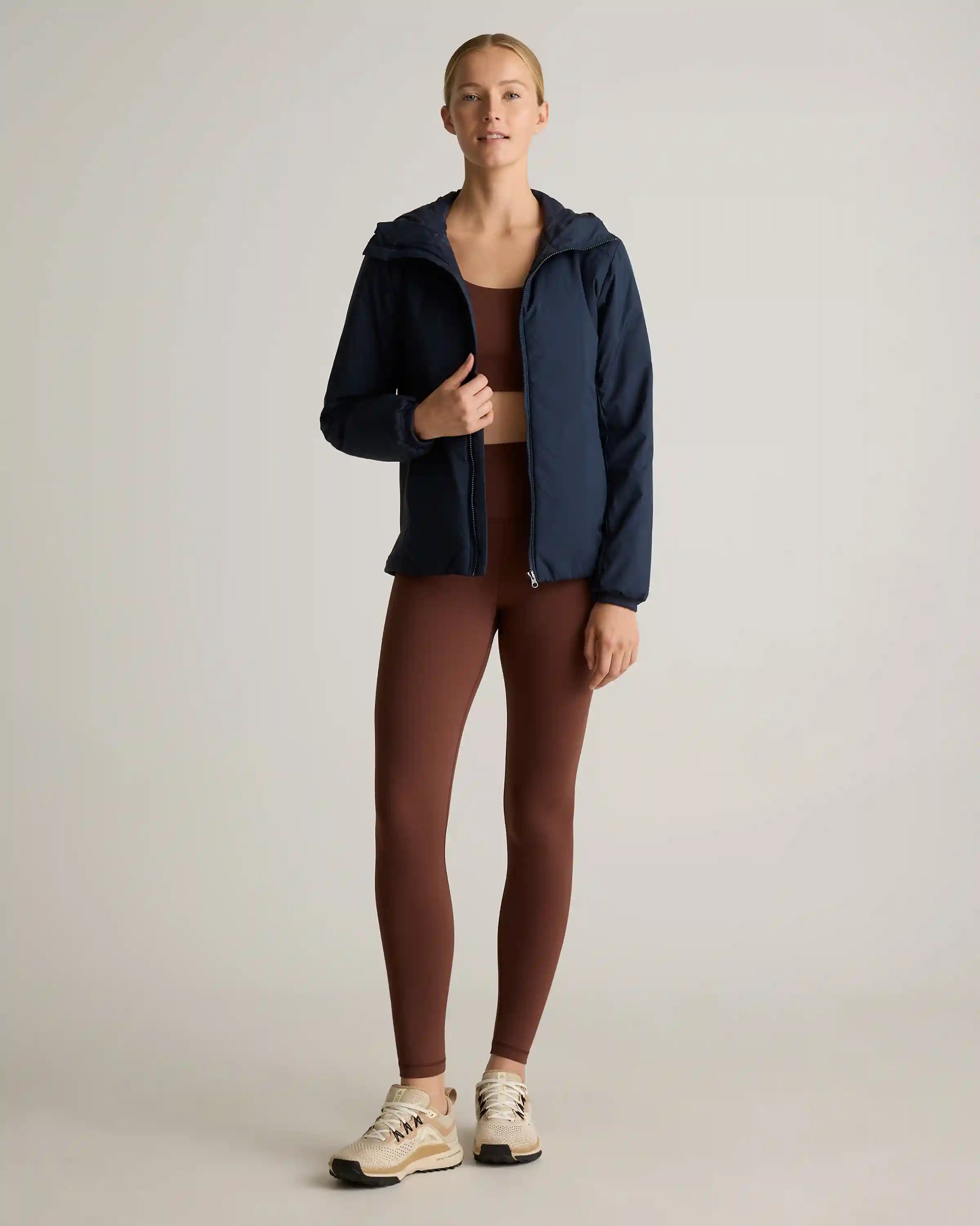 Hybrid Insulated Lightweight Hooded Jacket