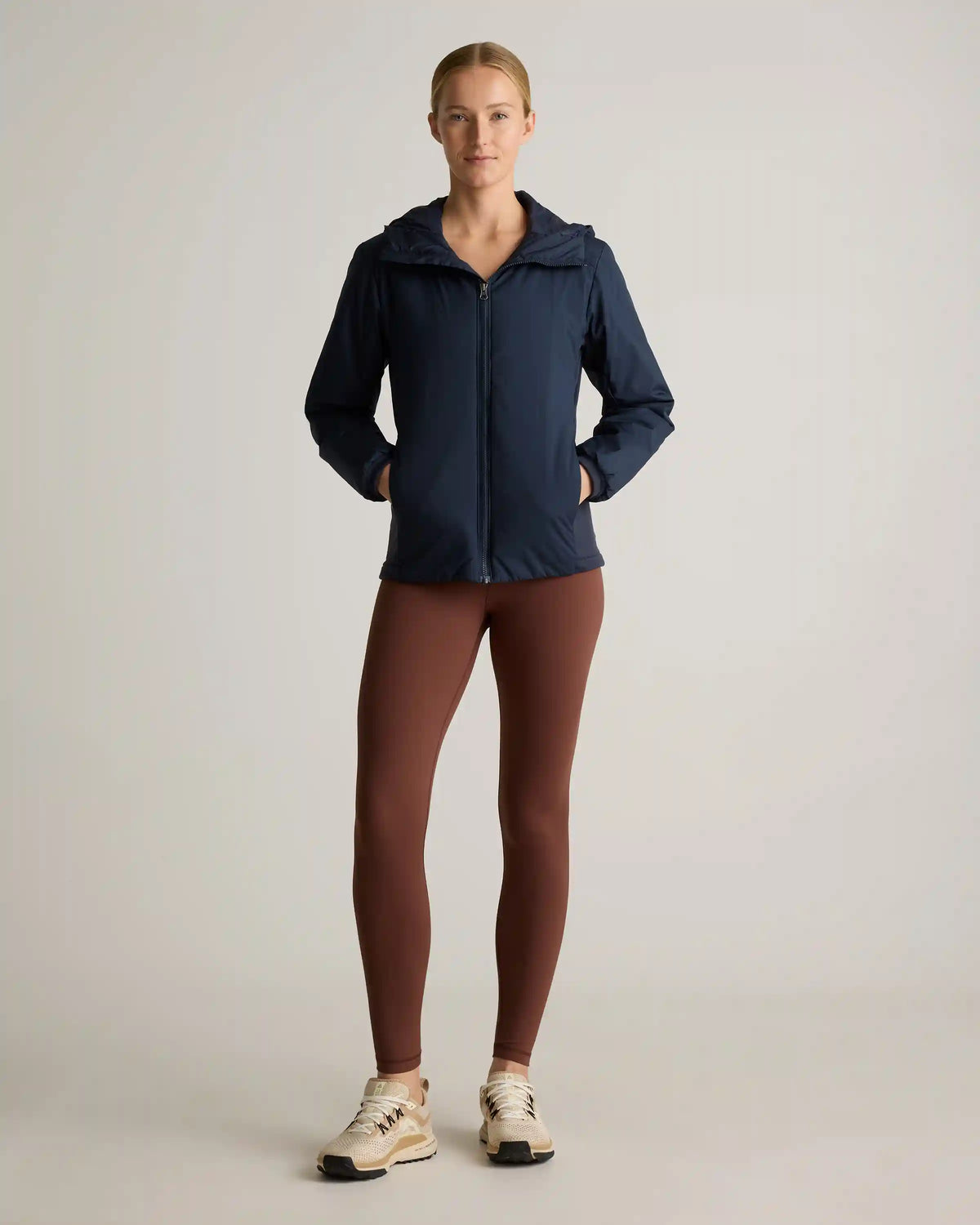 Hybrid Insulated Lightweight Hooded Jacket