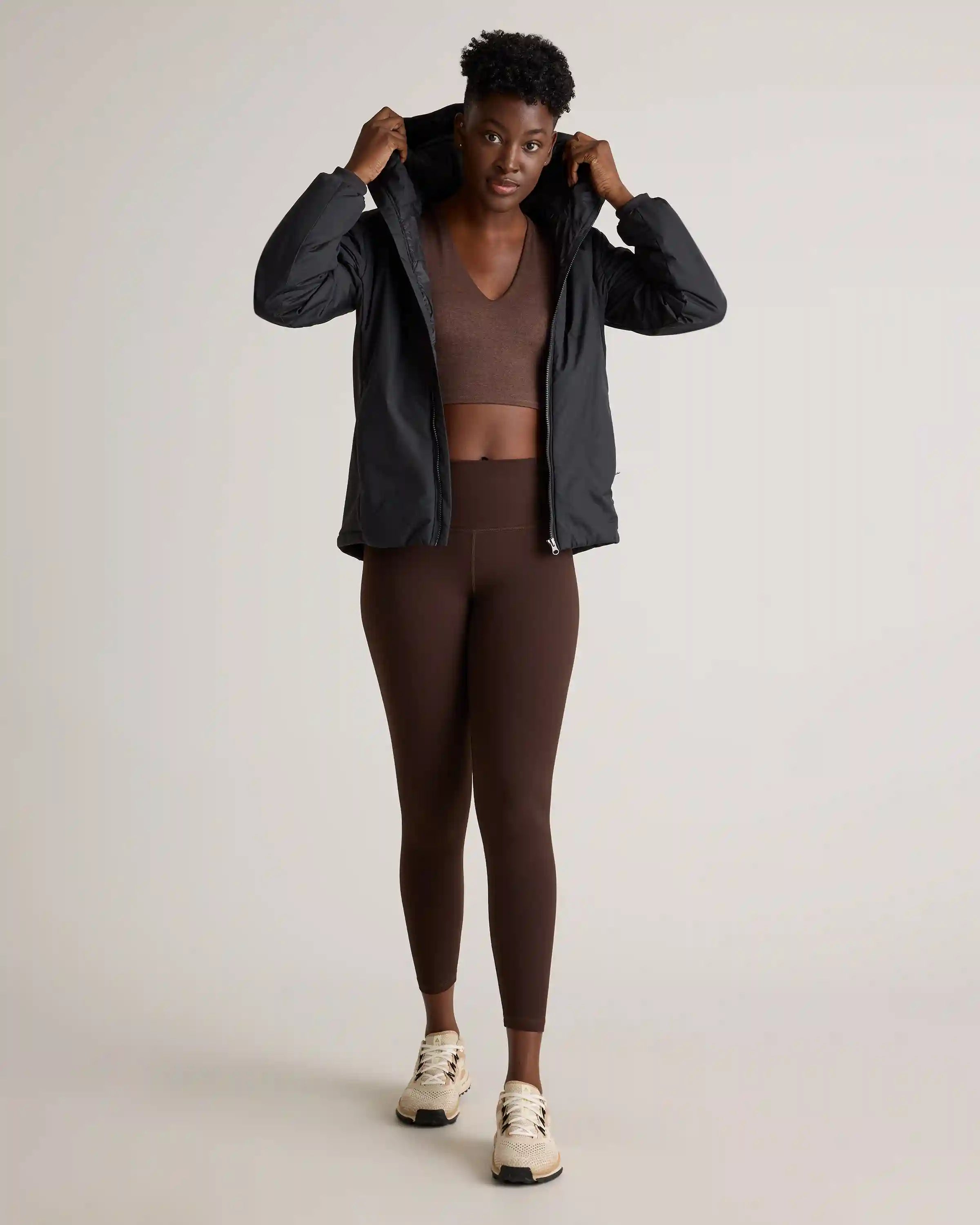 Hybrid Insulated Lightweight Hooded Jacket