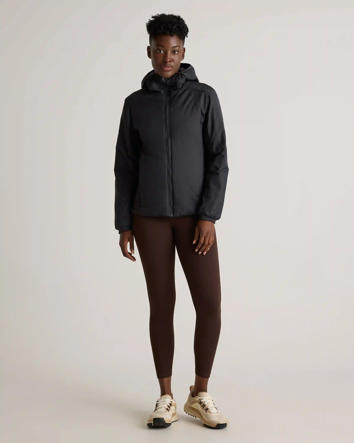 Hybrid Insulated Lightweight Hooded Jacket