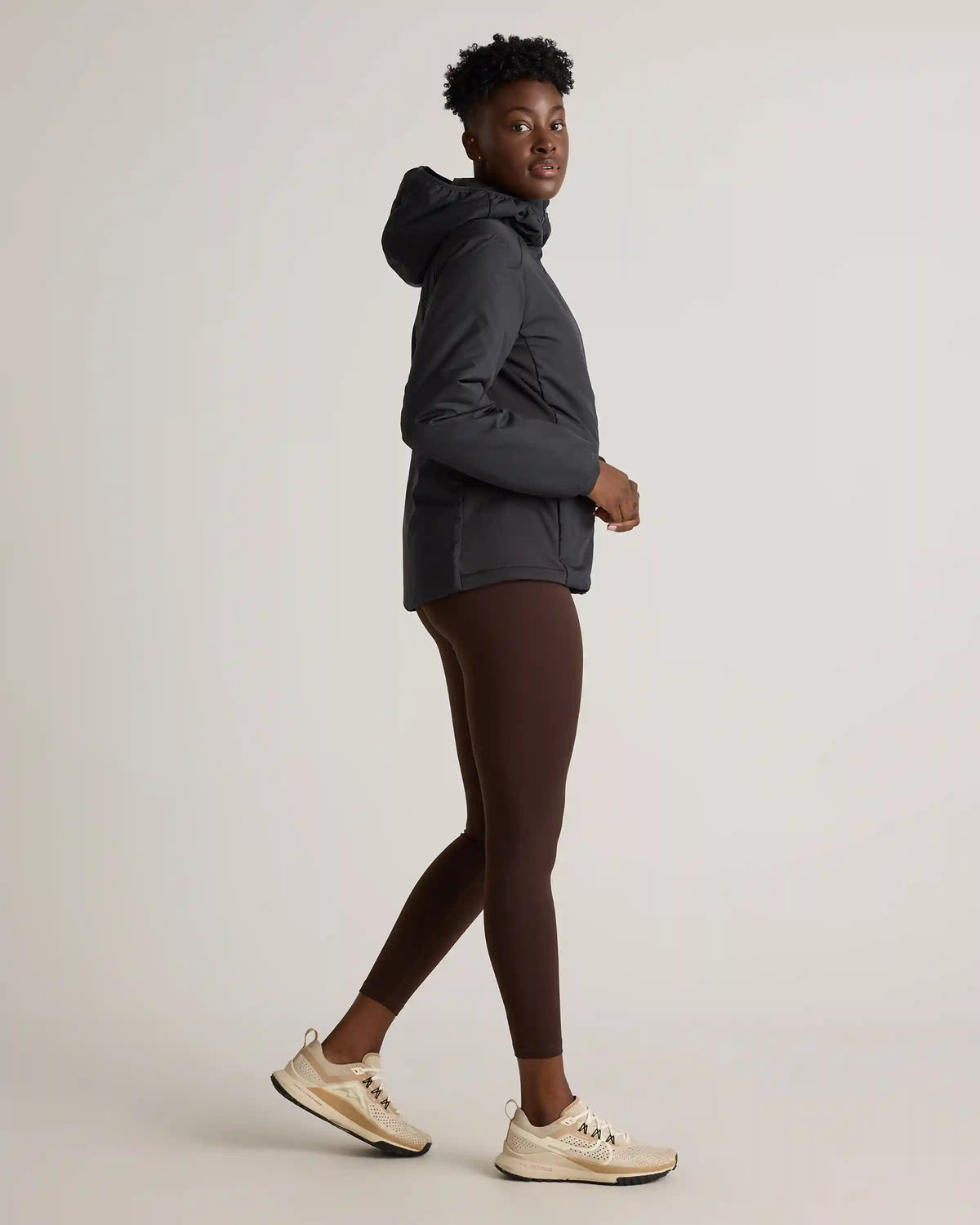 Hybrid Insulated Lightweight Hooded Jacket