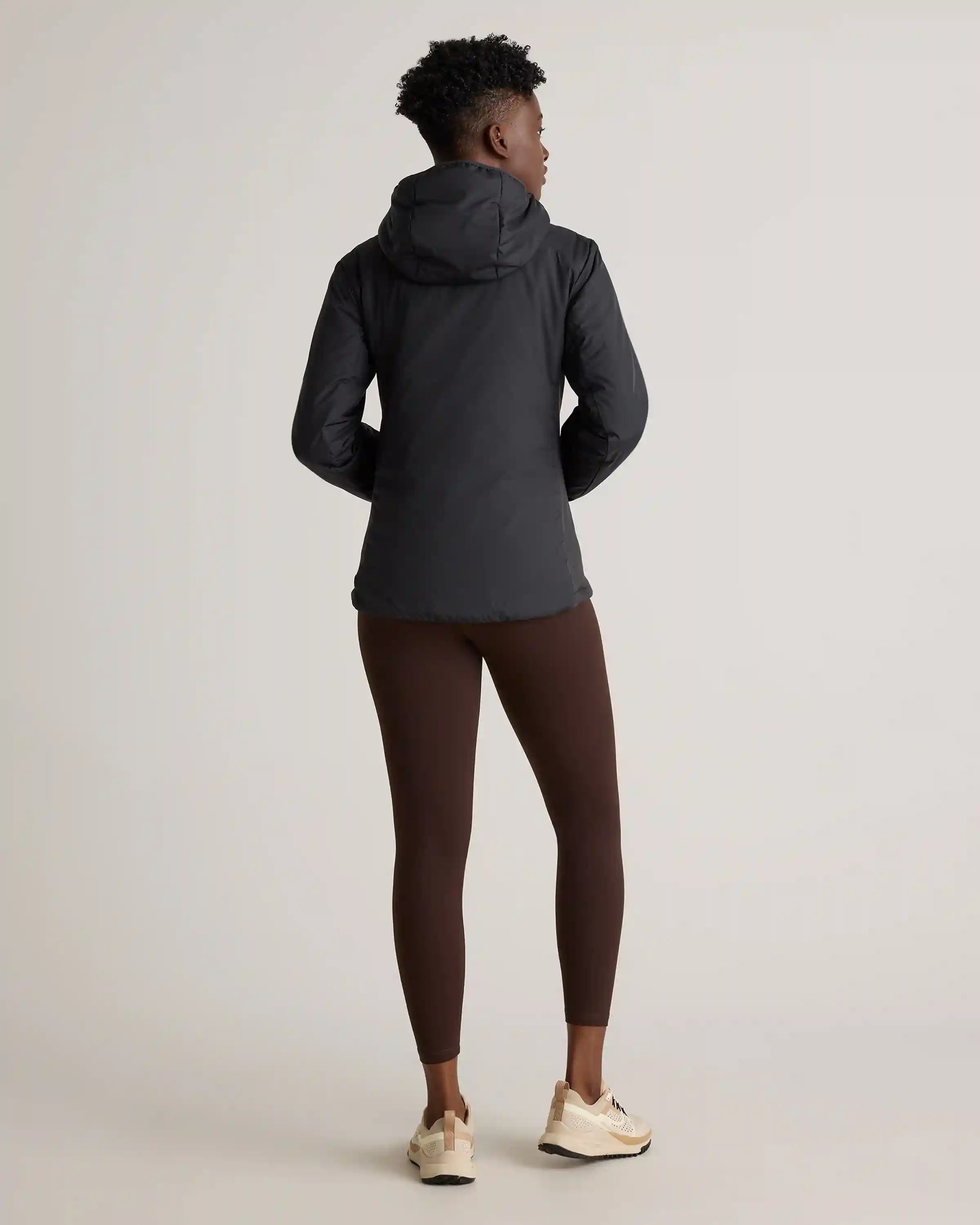Hybrid Insulated Lightweight Hooded Jacket