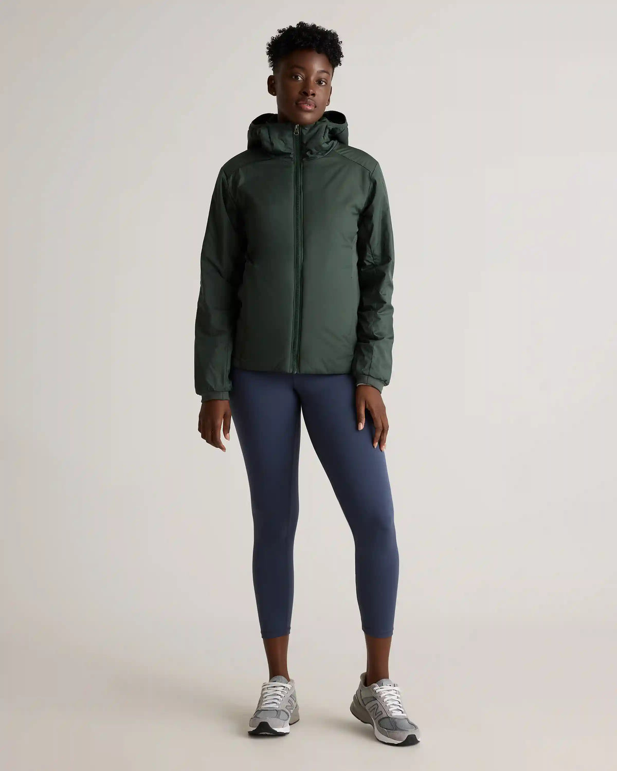 Hybrid Insulated Lightweight Hooded Jacket