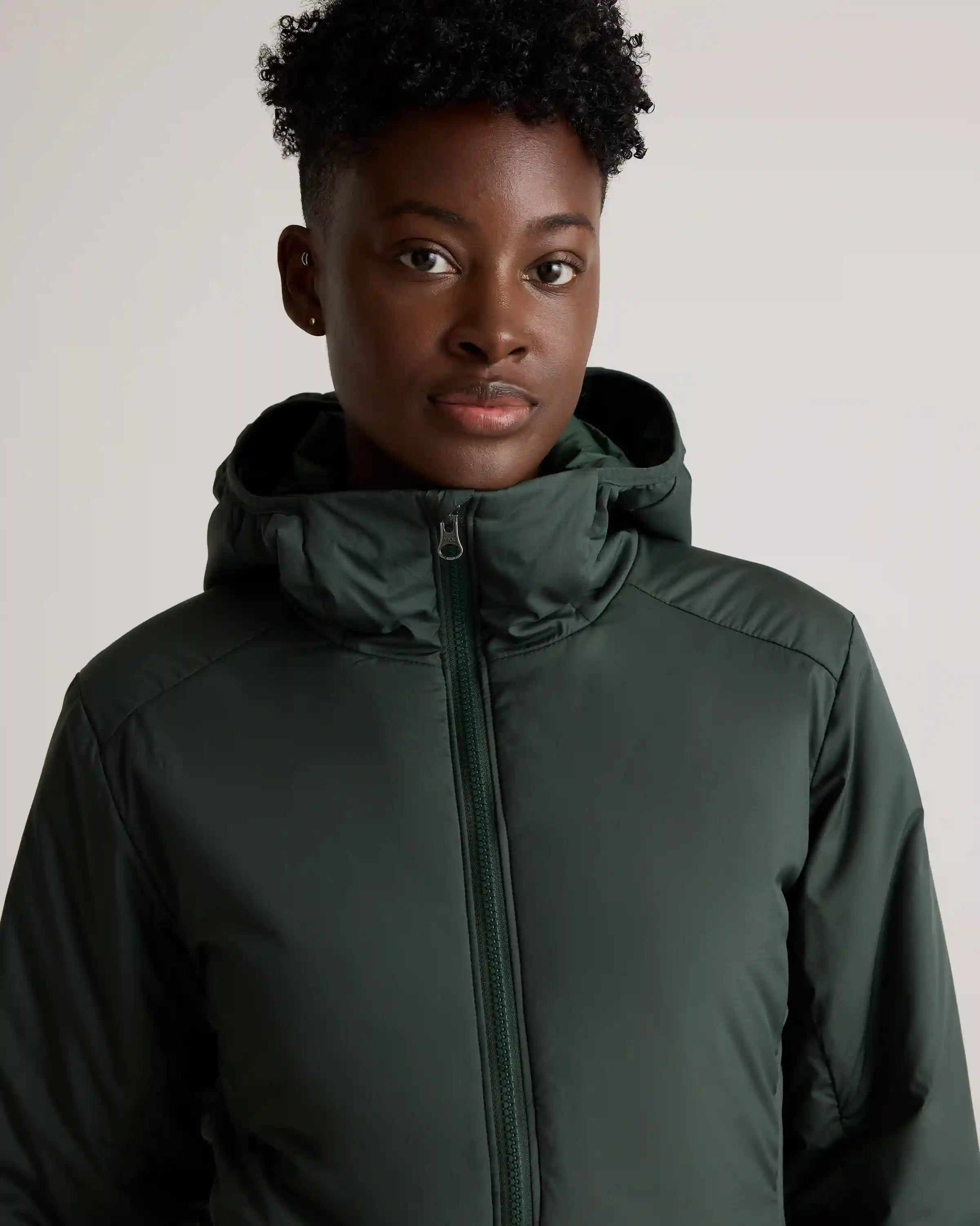 Hybrid Insulated Lightweight Hooded Jacket