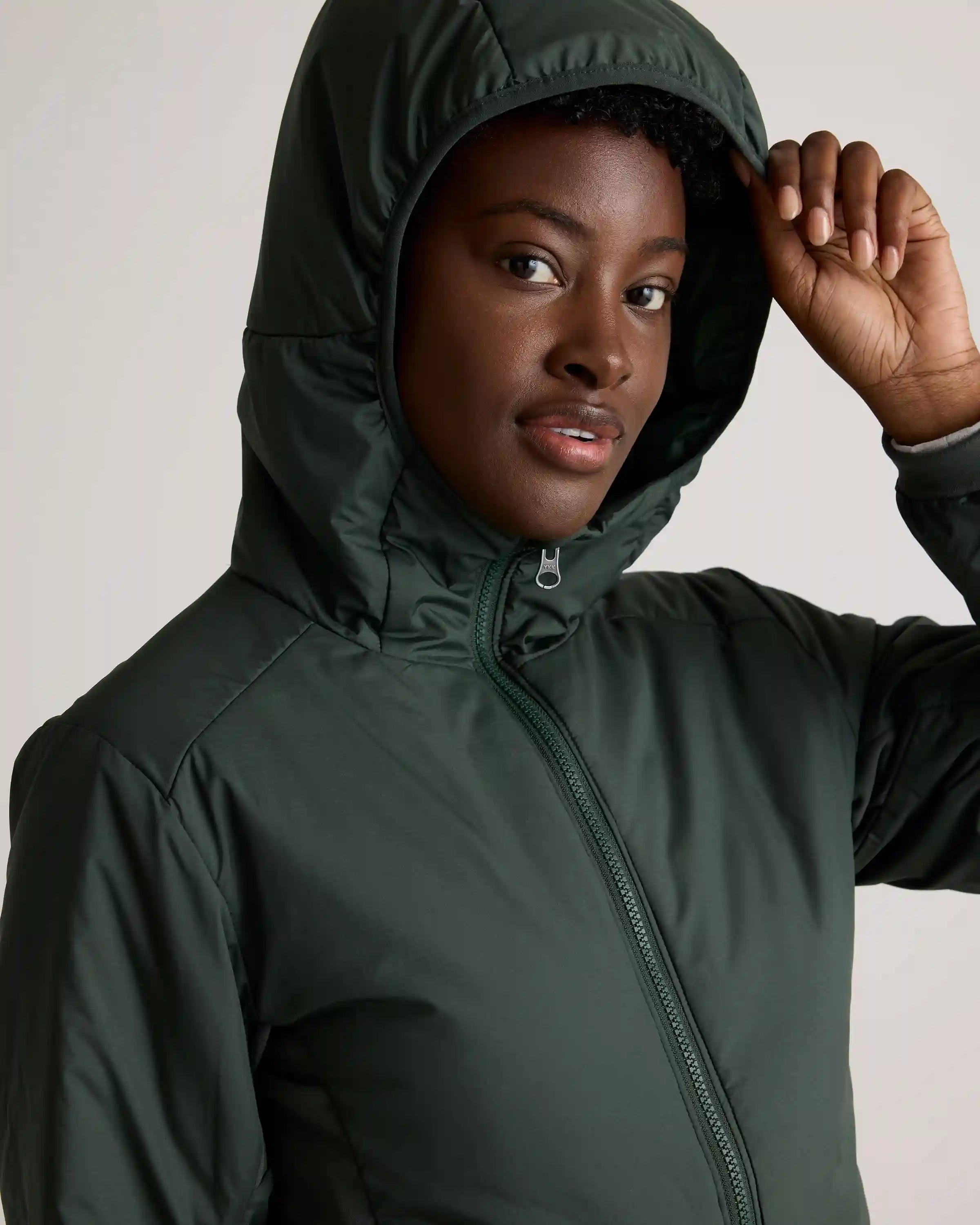 Hybrid Insulated Lightweight Hooded Jacket
