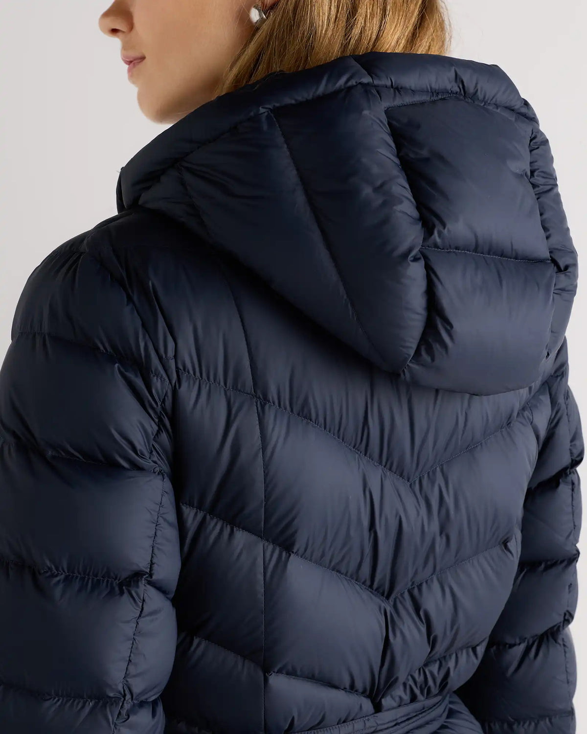 Responsible Down Belted Puffer Maxi Coat