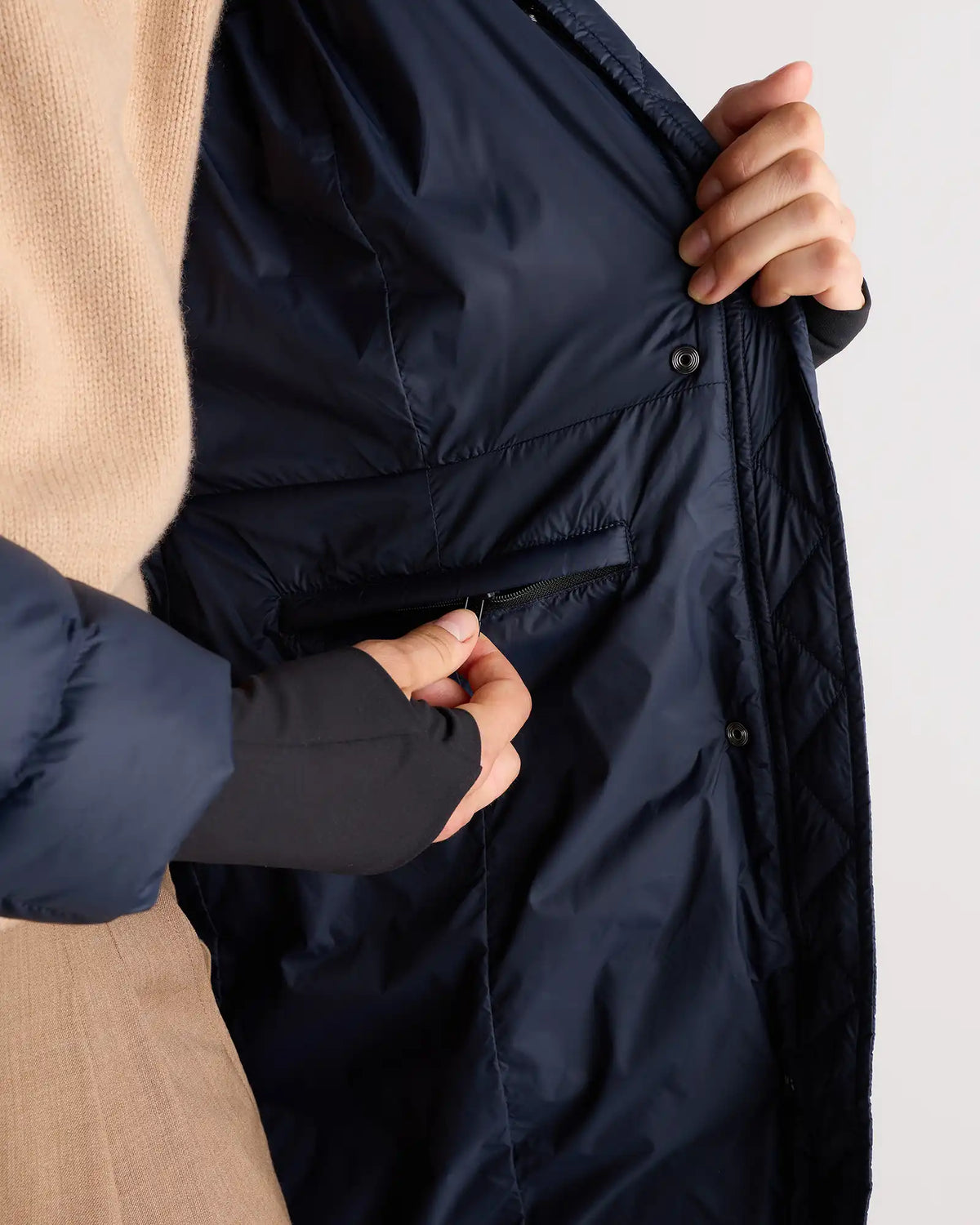 Responsible Down Belted Puffer Maxi Coat