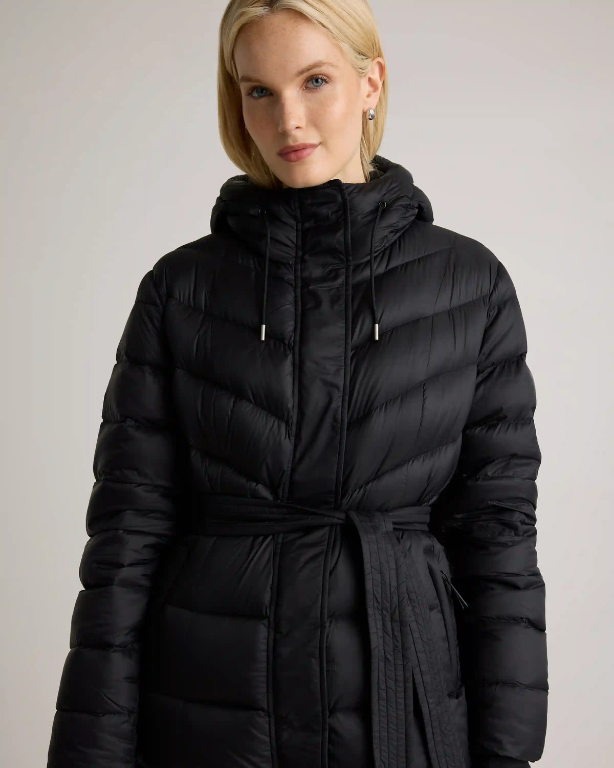 Responsible Down Belted Puffer Maxi Coat