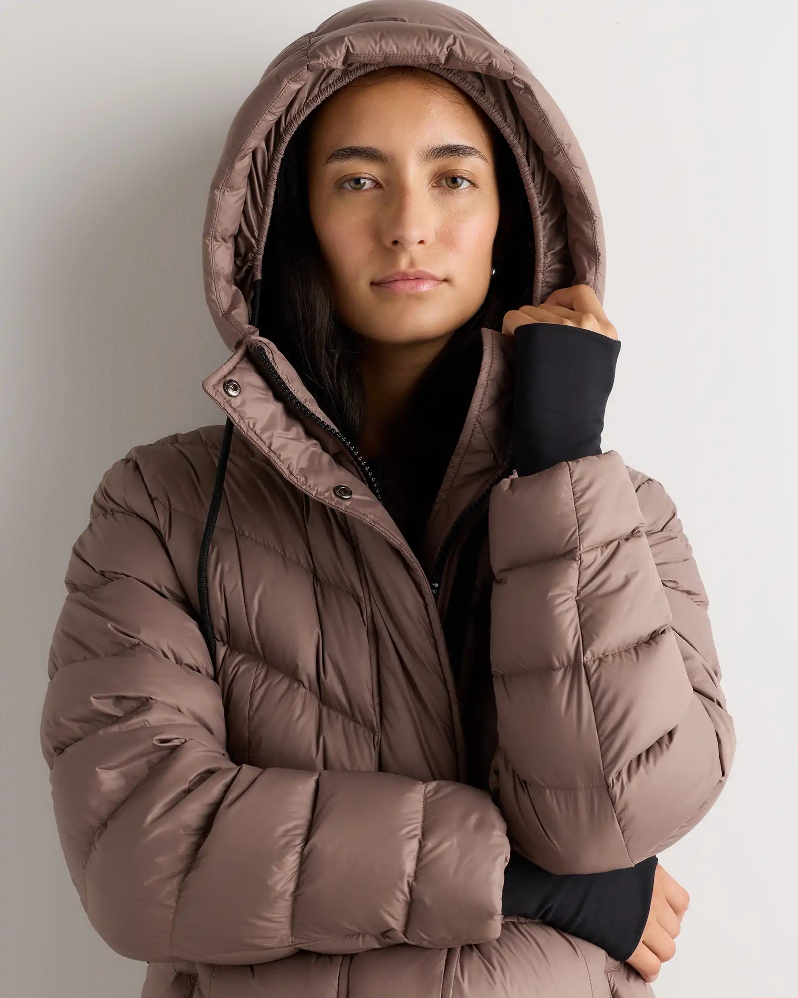 Responsible Down Belted Puffer Maxi Coat