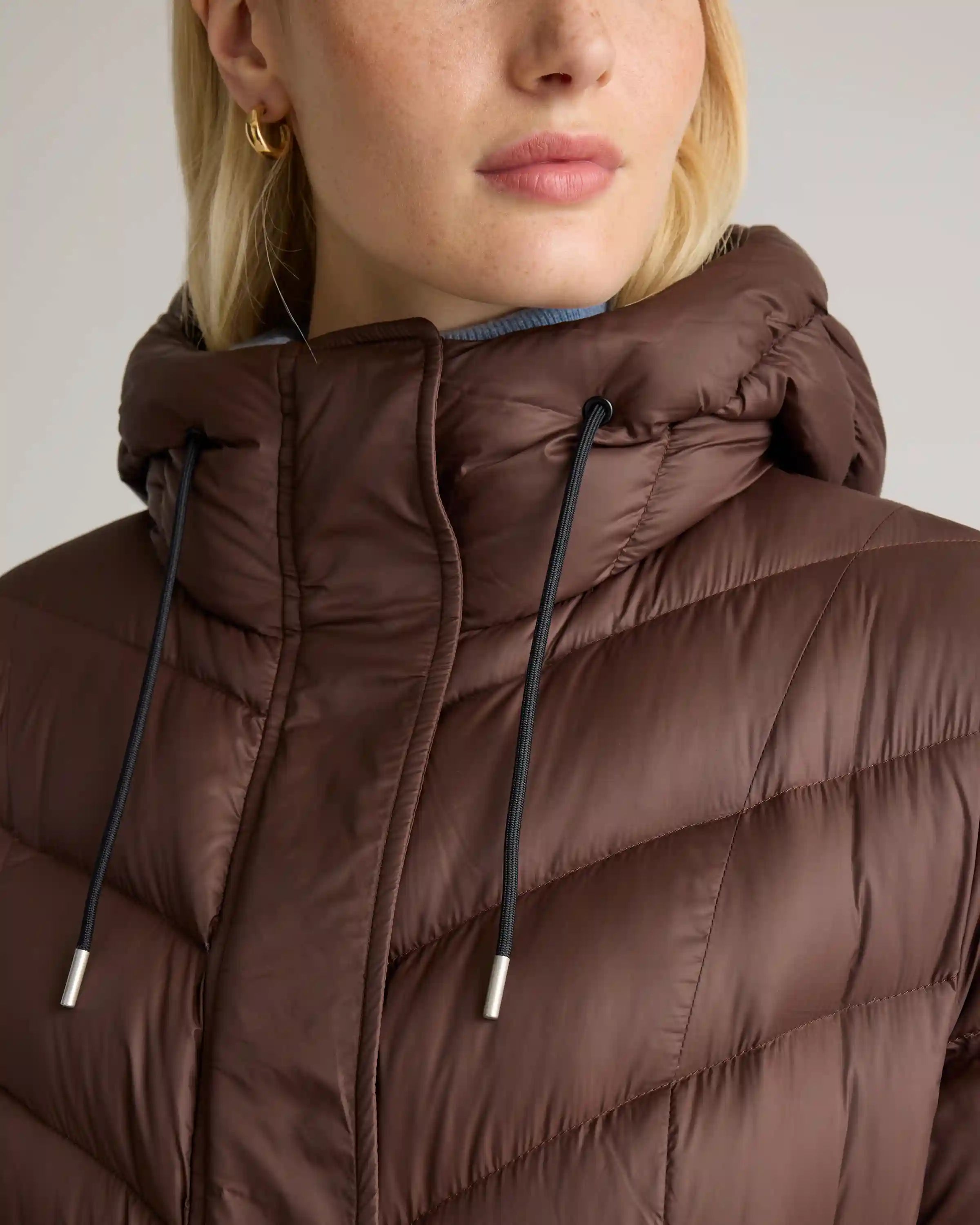 Responsible Down Belted Puffer Maxi Coat