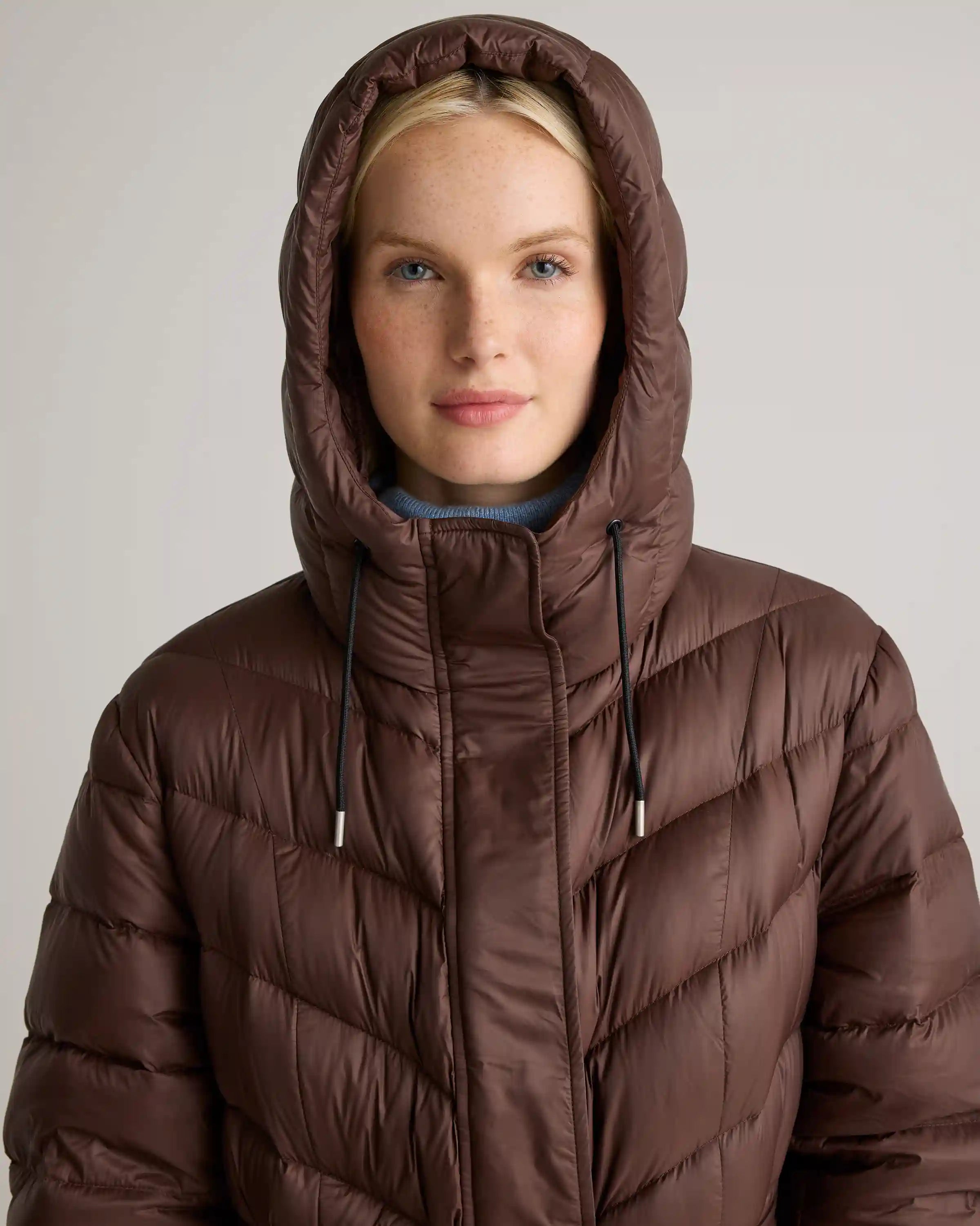 Responsible Down Belted Puffer Maxi Coat