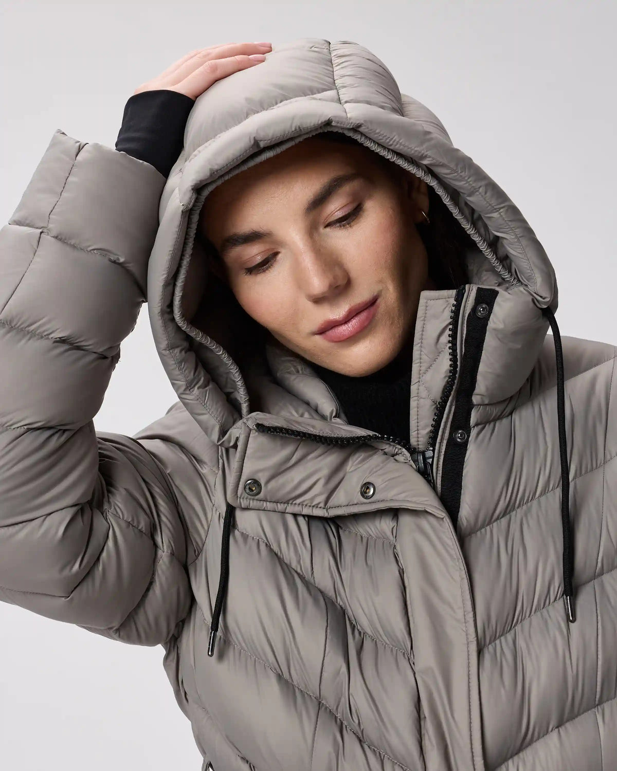 Responsible Down Belted Puffer Maxi Coat