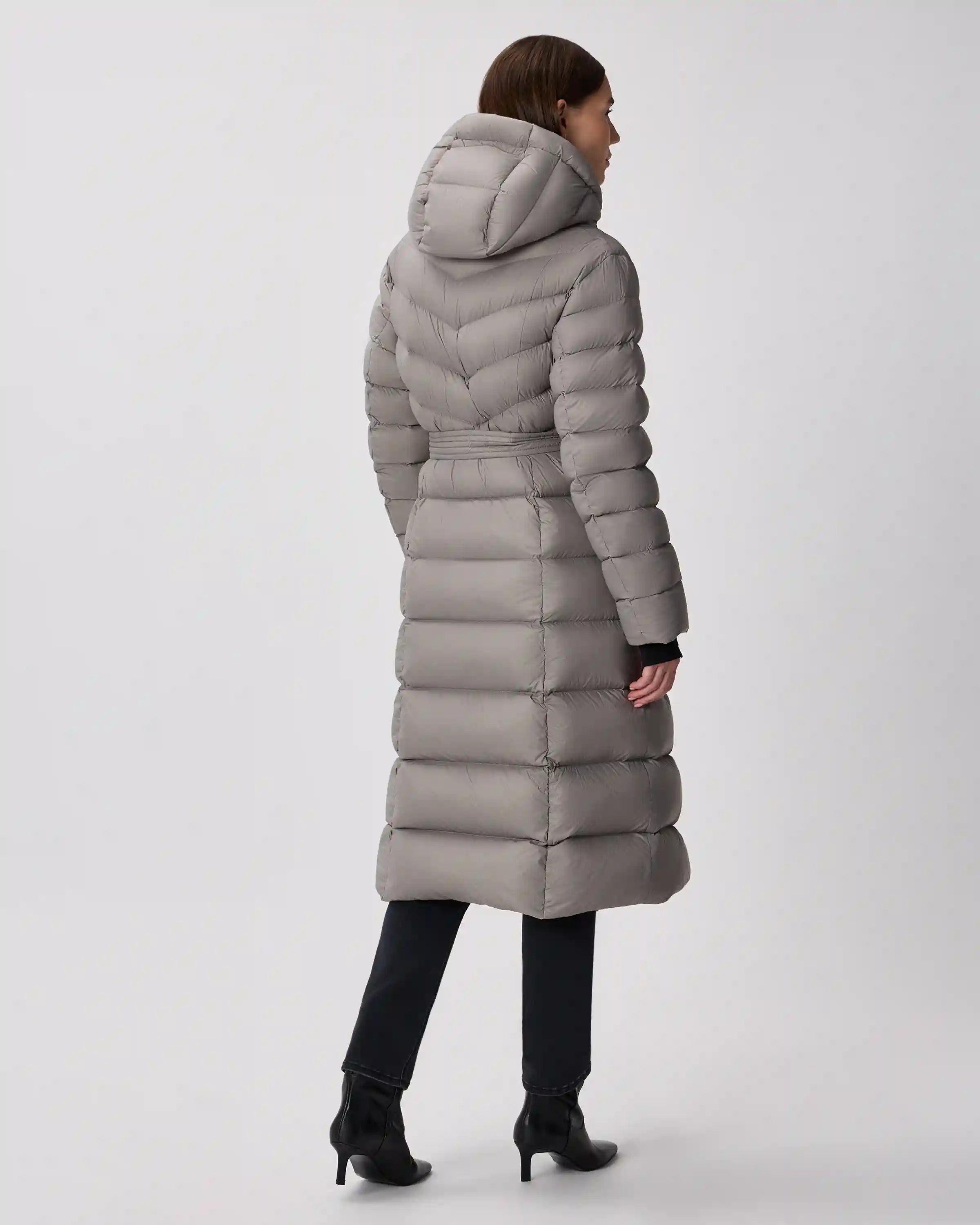 Responsible Down Belted Puffer Maxi Coat