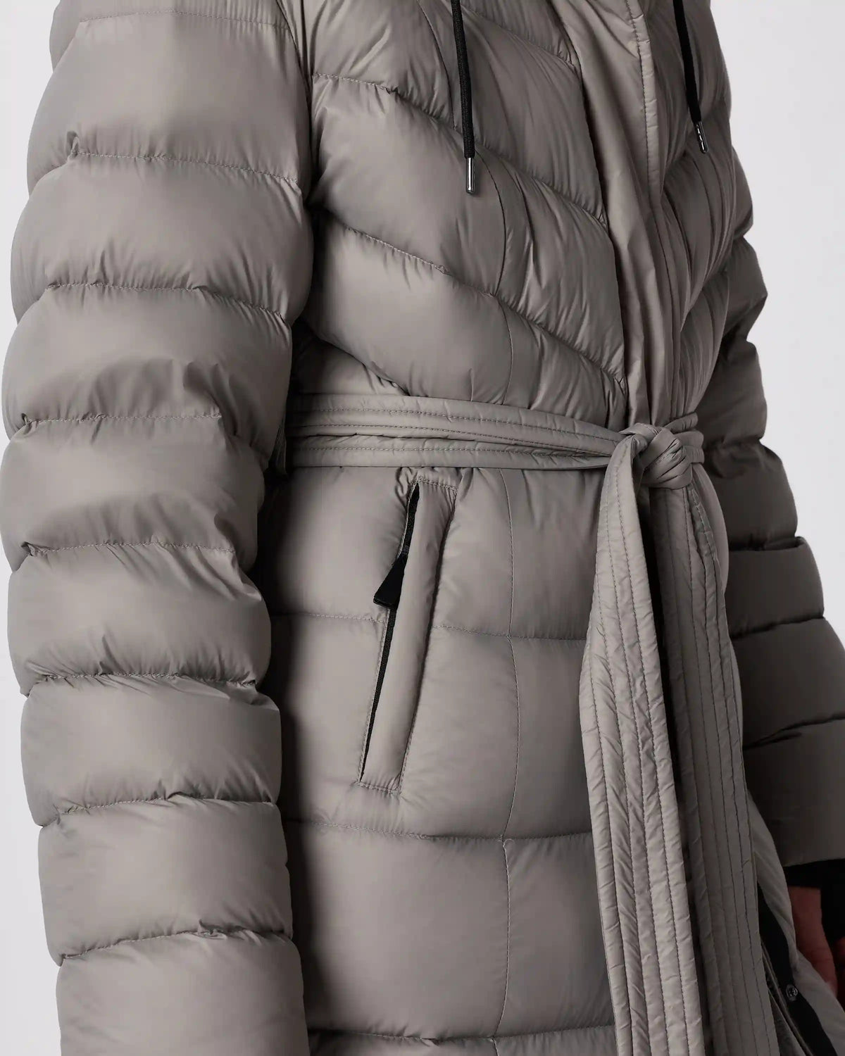 Responsible Down Belted Puffer Maxi Coat