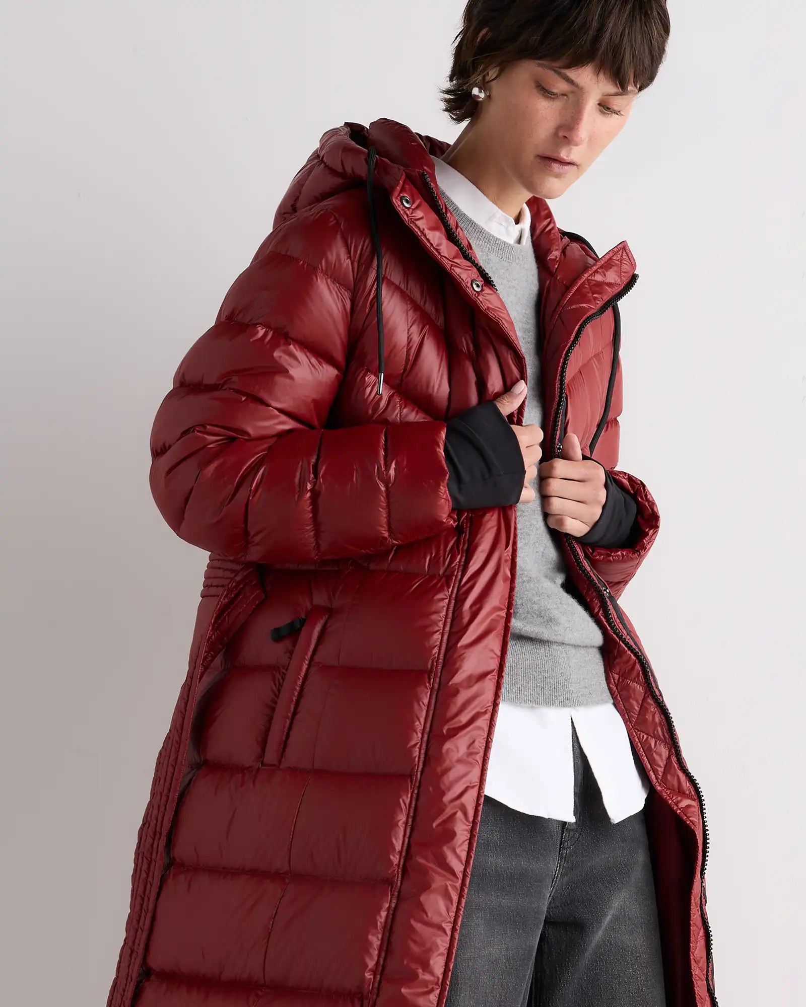 Responsible Down Belted Puffer Maxi Coat