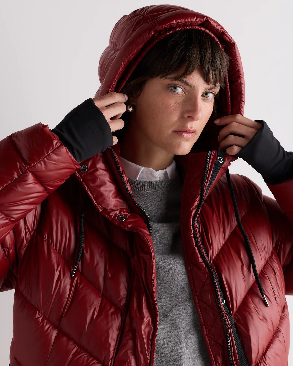 Responsible Down Belted Puffer Maxi Coat