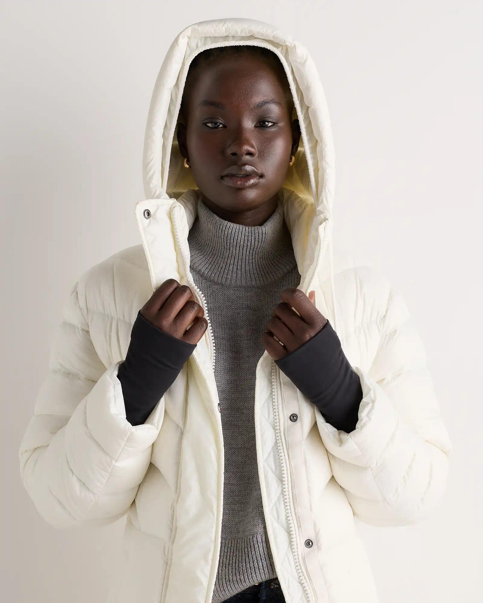 Responsible Down Belted Puffer Maxi Coat