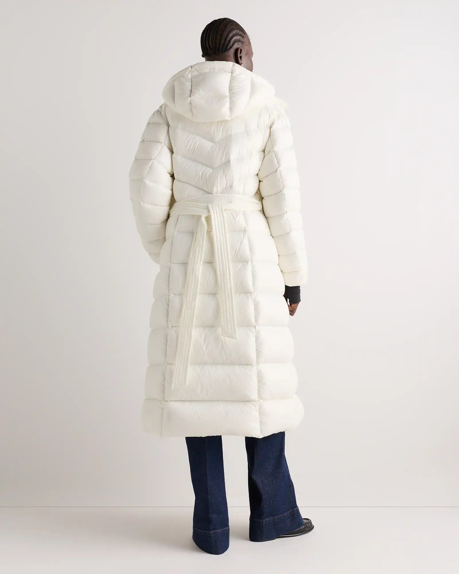 Responsible Down Belted Puffer Maxi Coat