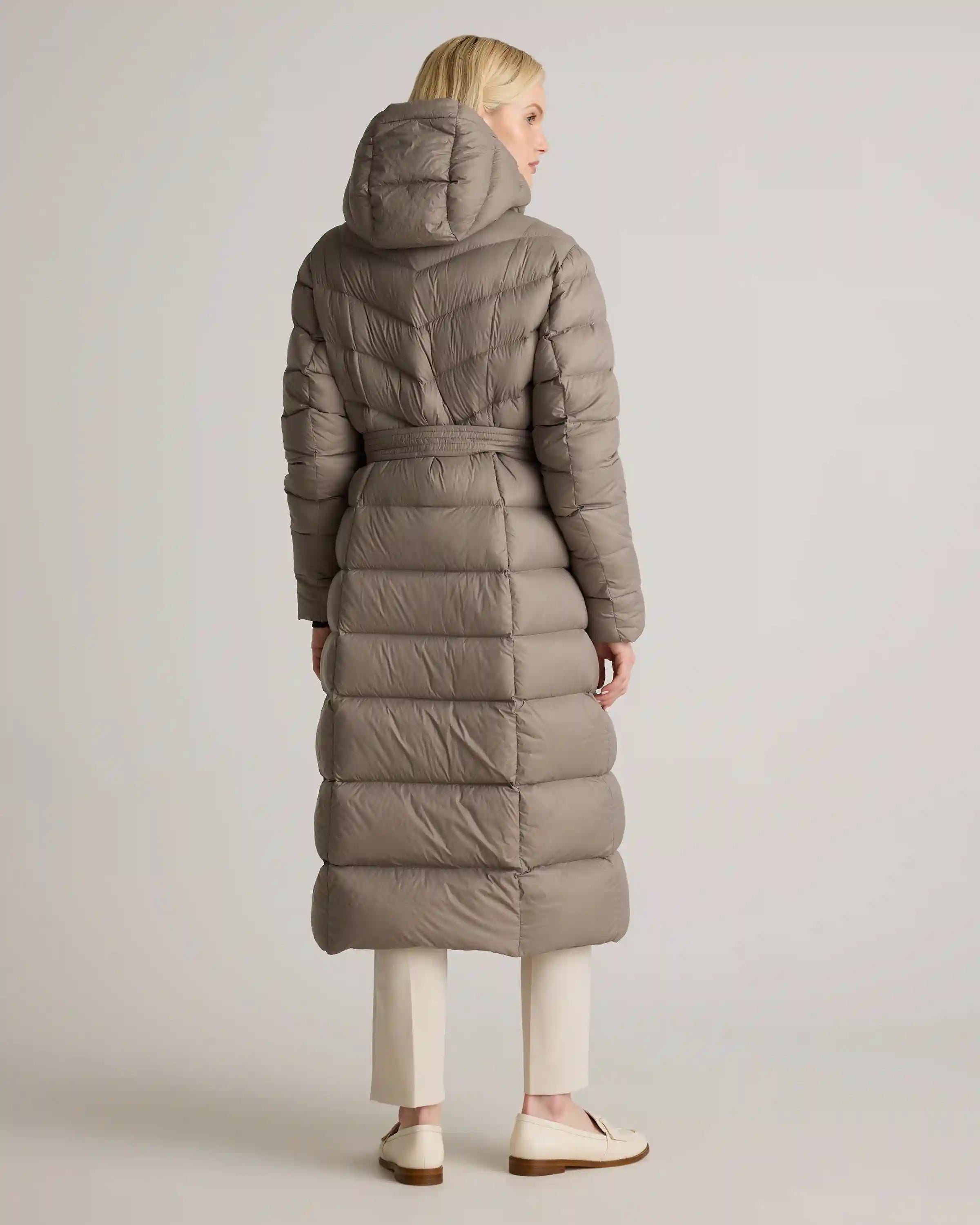 Responsible Down Belted Puffer Maxi Coat