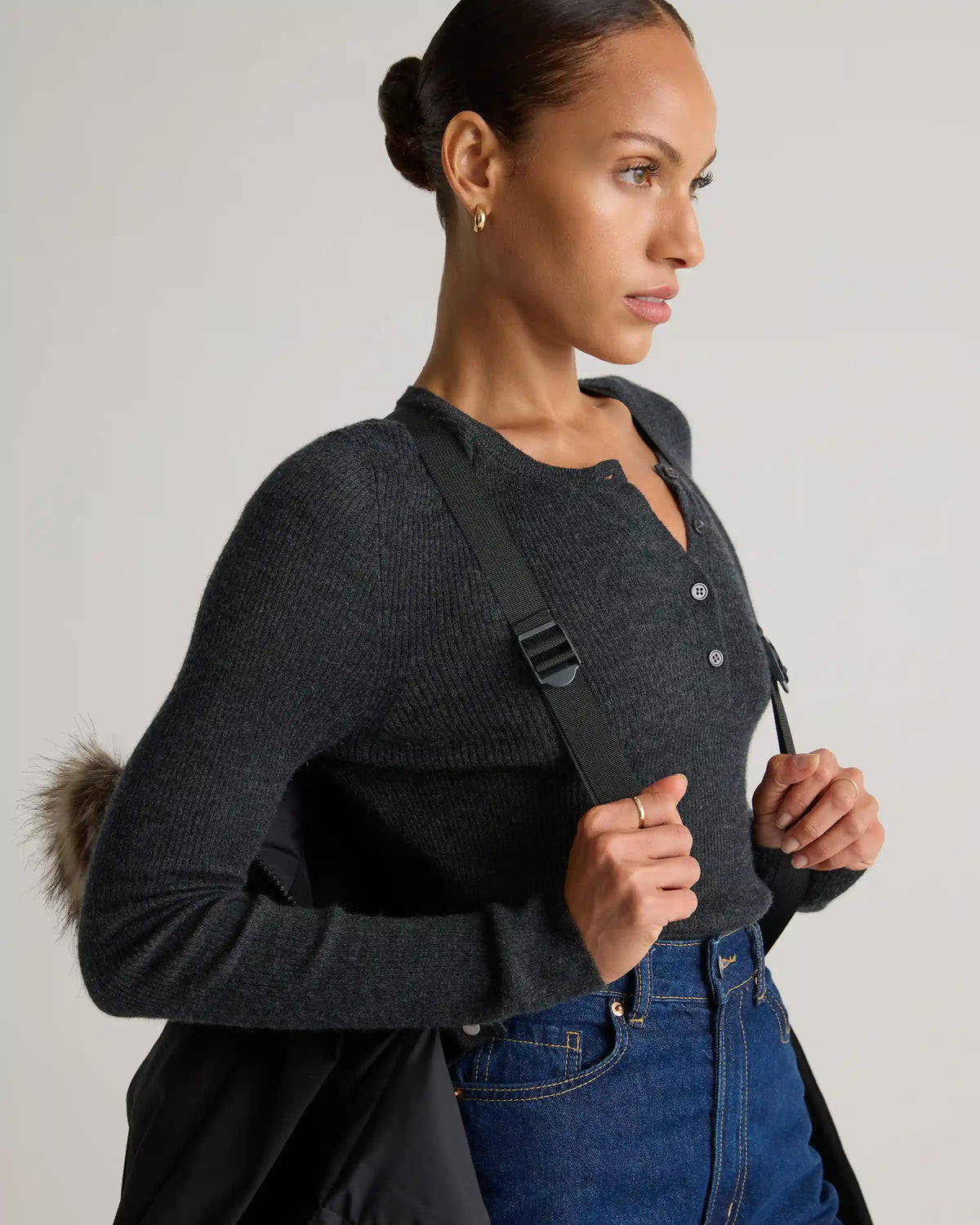 Responsible Down Hooded Long Parka