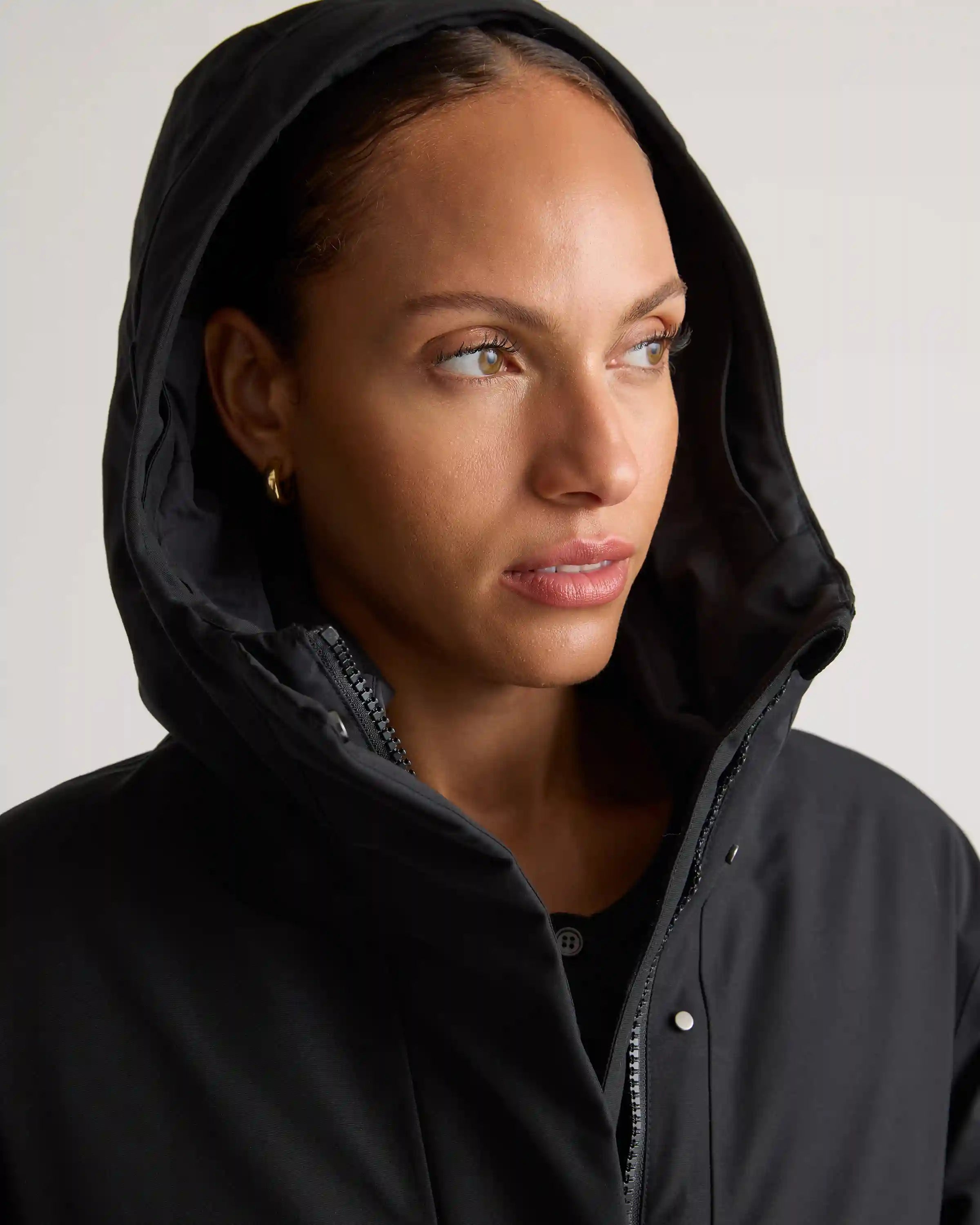 Responsible Down Hooded Long Parka
