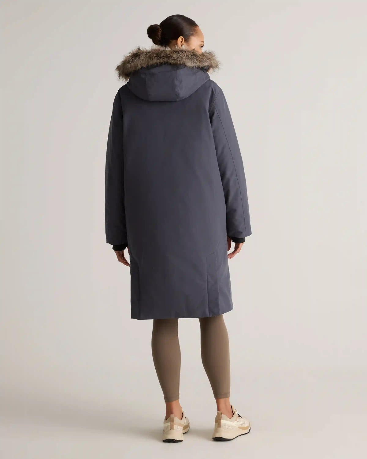 Responsible Down Hooded Long Parka