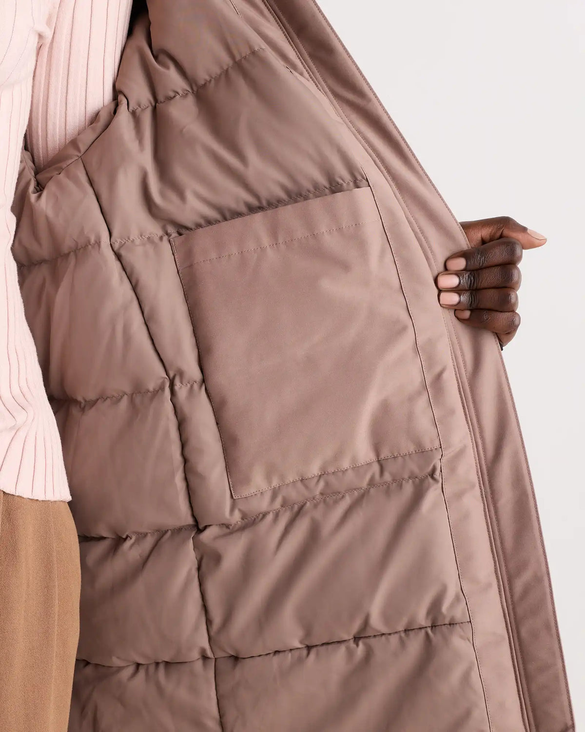 Responsible Down Hooded Long Parka