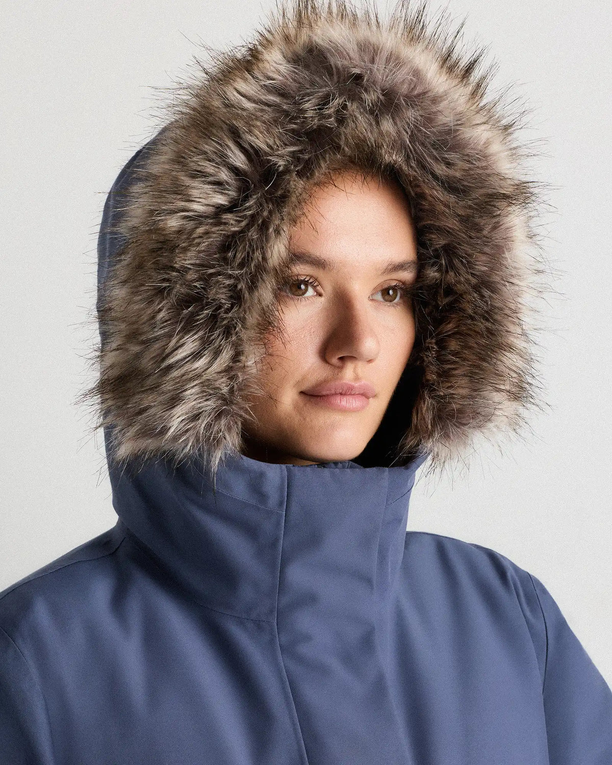 Responsible Down Hooded Long Parka